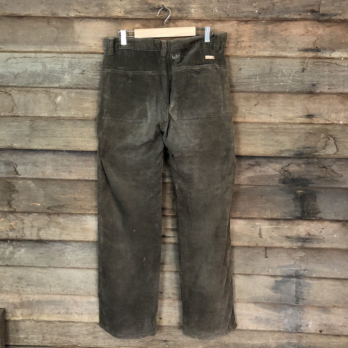 Japanese Brand Japanese Brand Dark Brown Conduroi Casual Pants #7064 Size US 31 - 8 Thumbnail