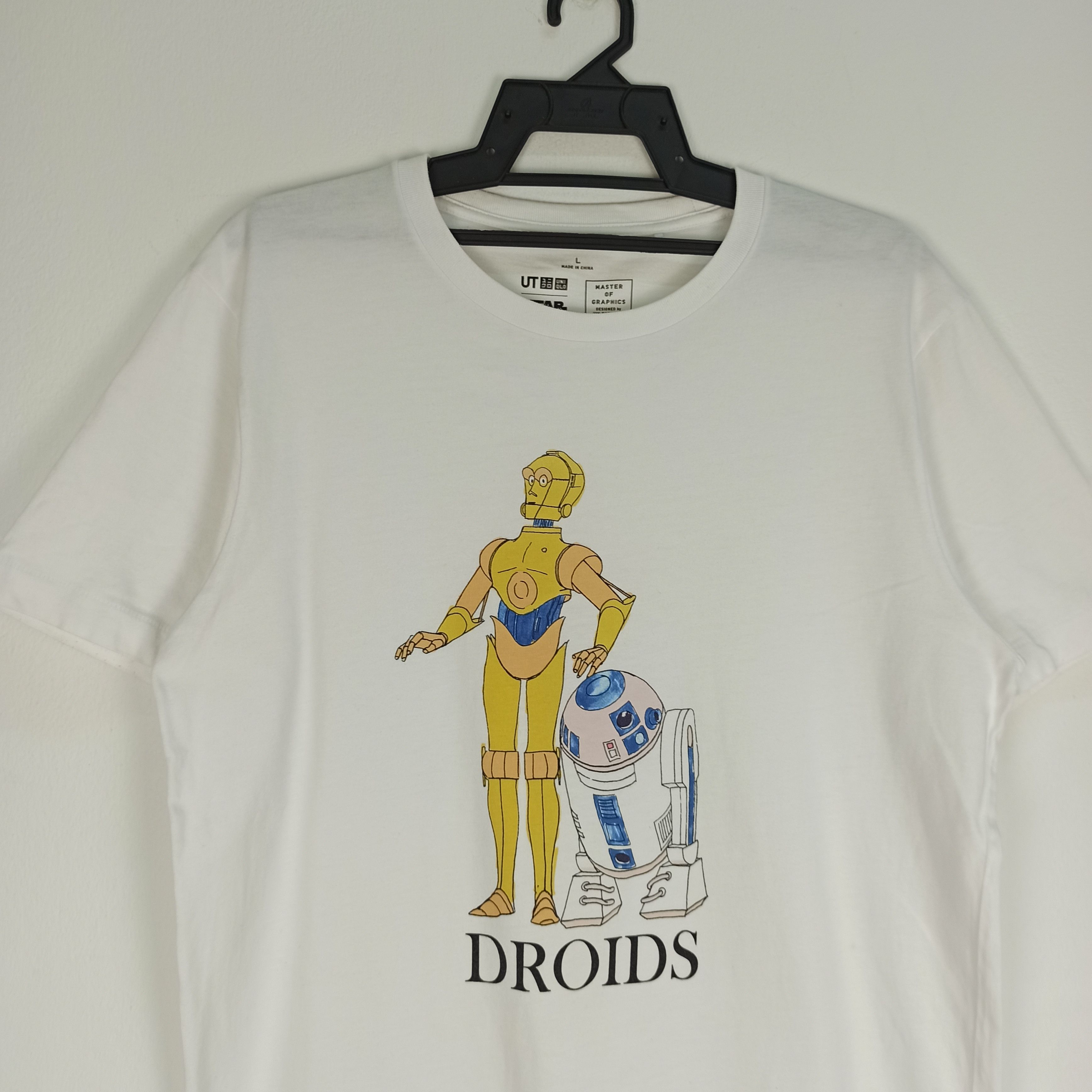 Jun Takahashi Uniqlo x Jun Takahashi x Star Wars Droids Tee Size US L / EU 52-54 / 3 - 3 Thumbnail
