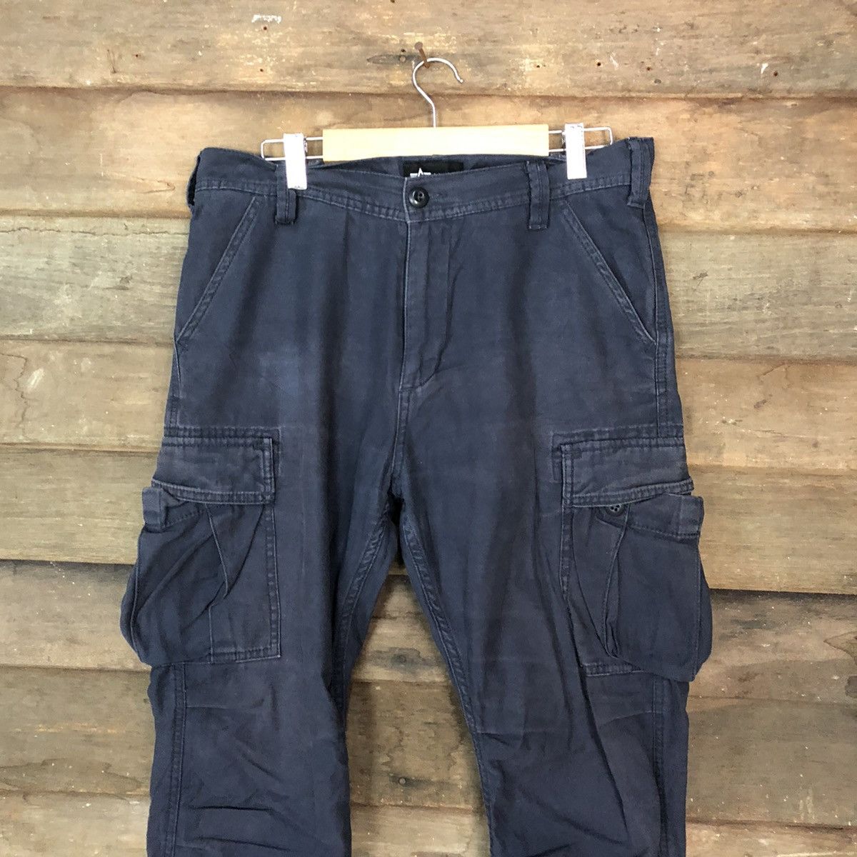 Alpha Industries Alpha Insustries multi pocket japan Cargo Pants #6884 Size US 30 / EU 46 - 2 Thumbnail