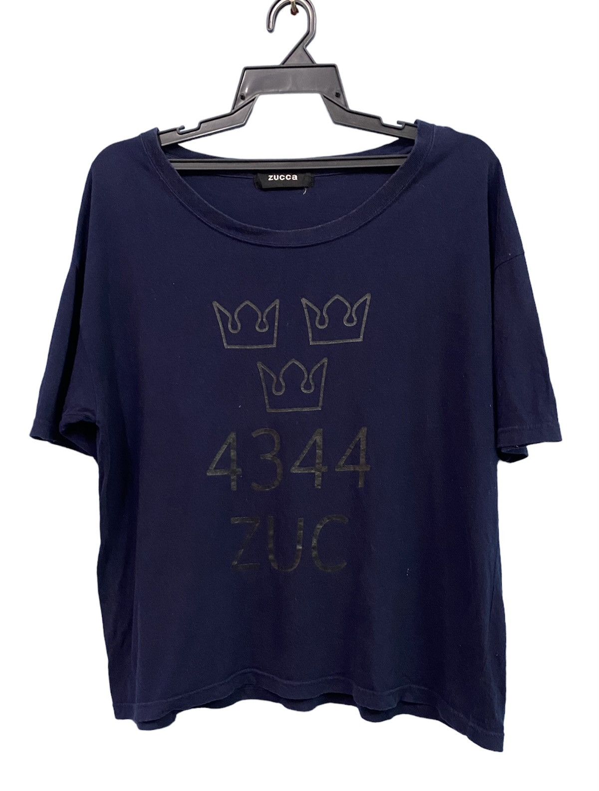 Zucca ZUCCA Crown logo women t-shirt Size L / US 10 / IT 46 - 1 Thumbnail