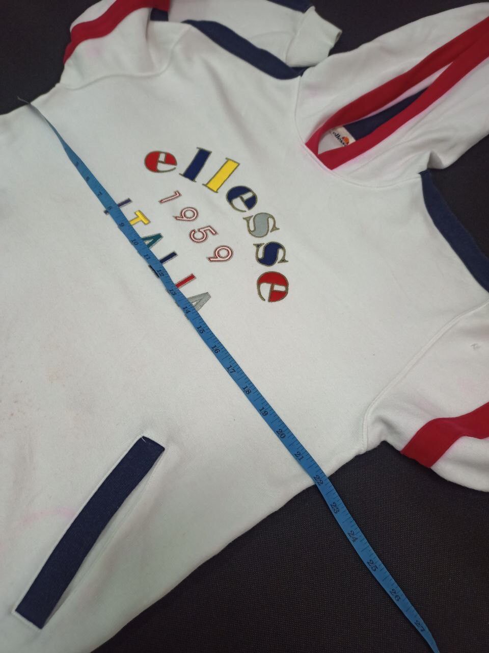 Ellesse × Vintage VINTAGE ELLESSE HOODIE EMBROIDERY LOGO MULTICOLOUR Size US L / EU 52-54 / 3 - 19 Thumbnail