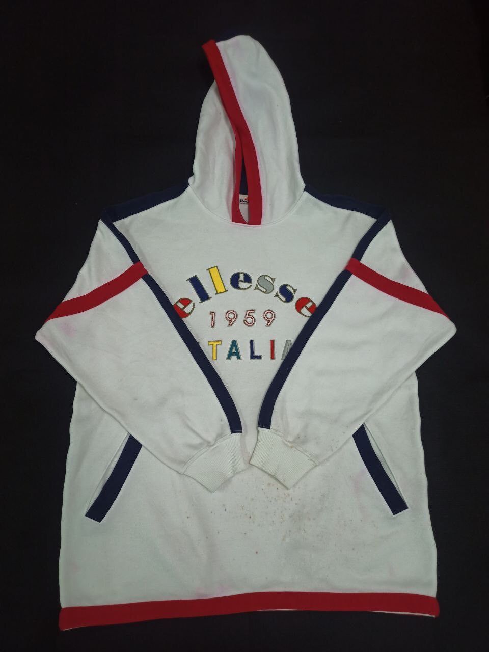 Ellesse × Vintage VINTAGE ELLESSE HOODIE EMBROIDERY LOGO MULTICOLOUR Size US L / EU 52-54 / 3 - 1 Thumbnail