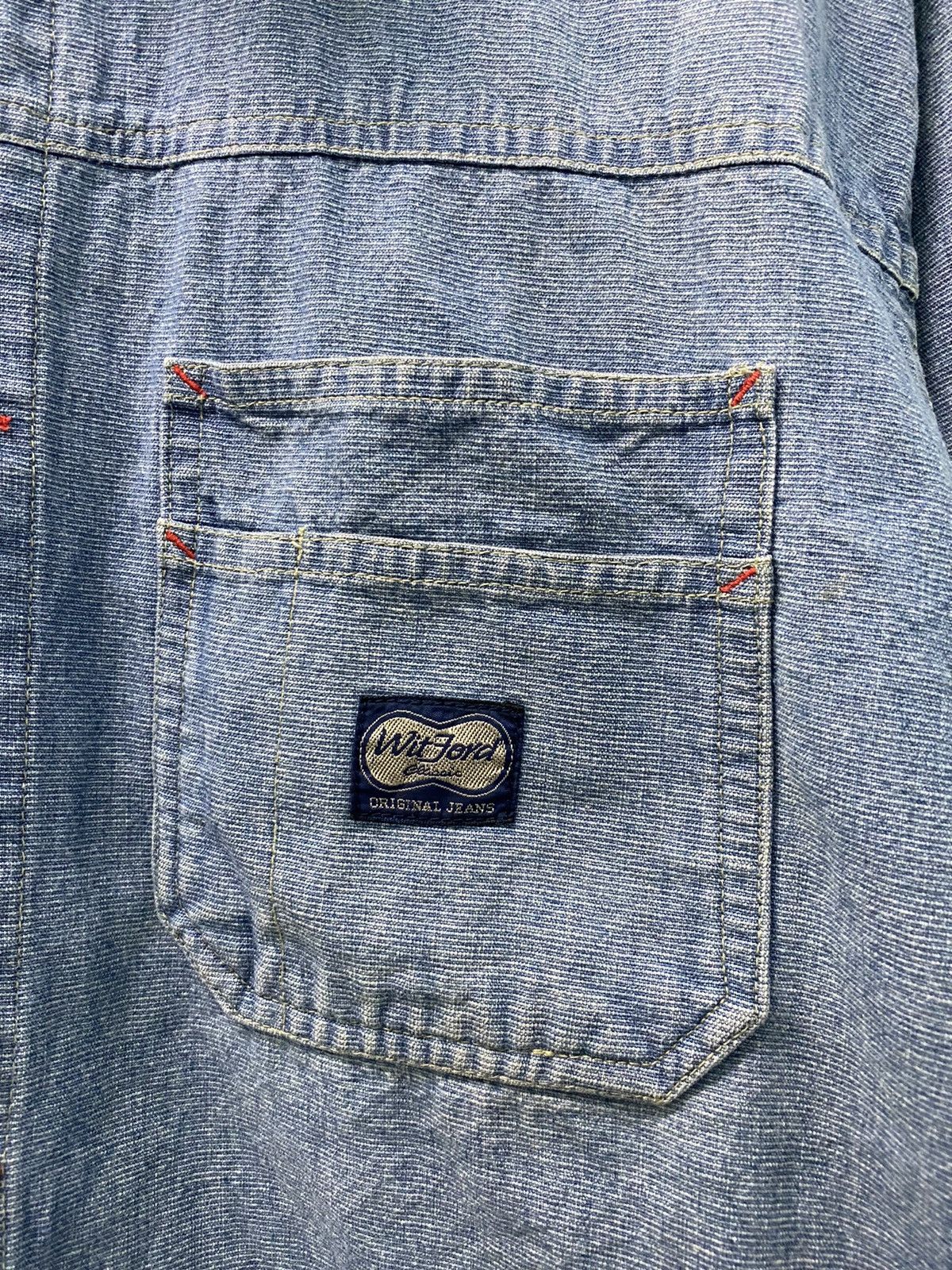 Japanese Brand × Vintage Vintage Wit Ford Classic Denim Jacket Japanese Brand Size US M / EU 48-50 / 2 - 3 Thumbnail