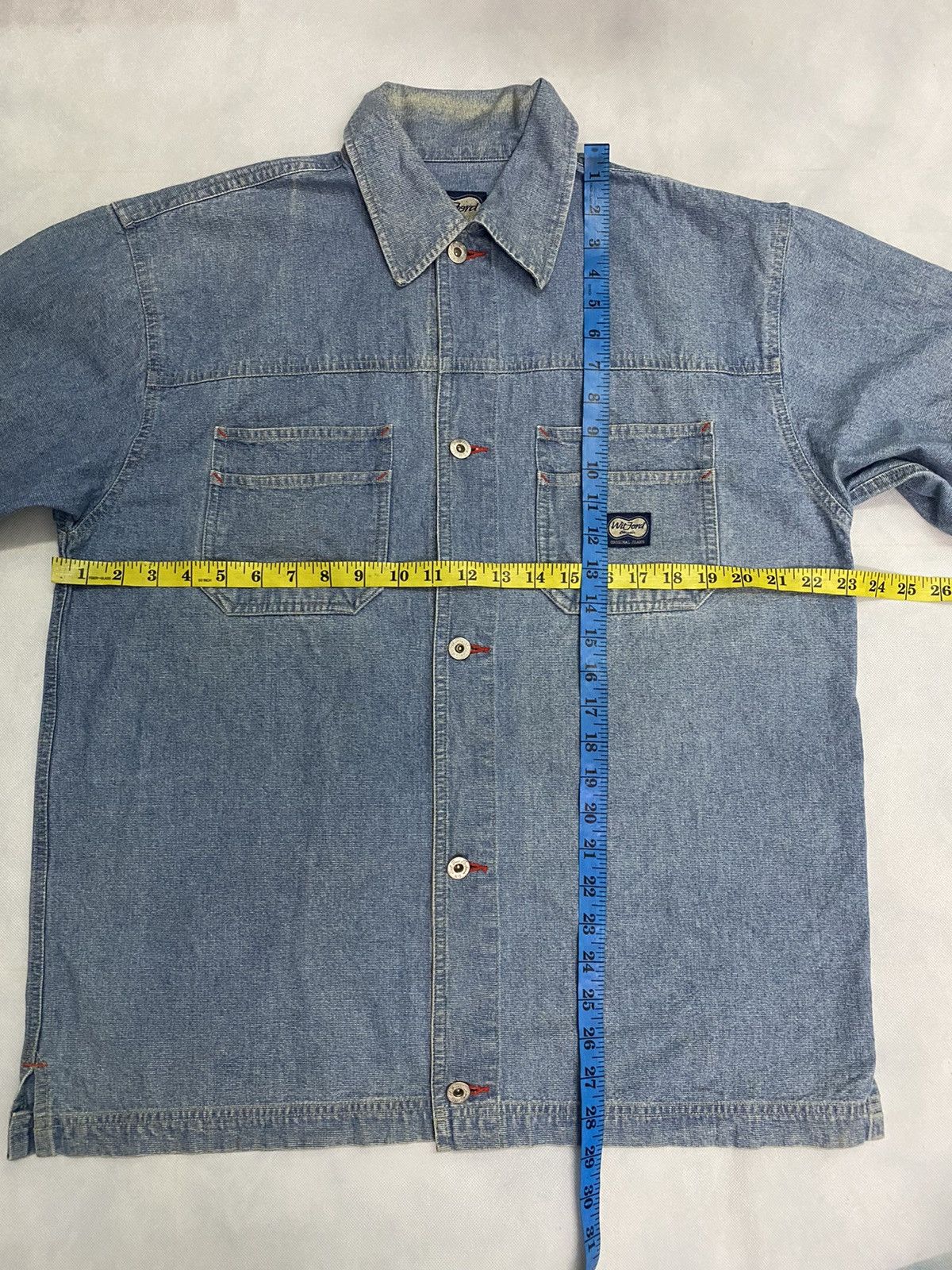 Japanese Brand × Vintage Vintage Wit Ford Classic Denim Jacket Japanese Brand Size US M / EU 48-50 / 2 - 12 Thumbnail