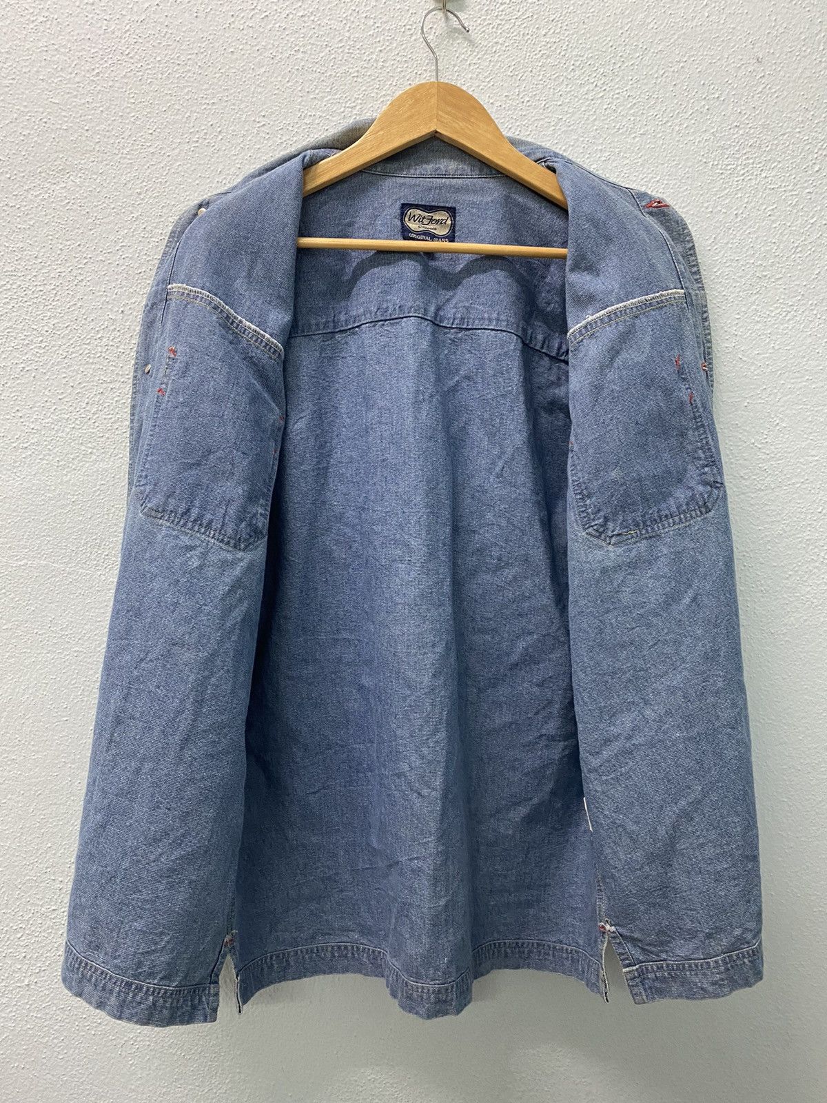 Japanese Brand × Vintage Vintage Wit Ford Classic Denim Jacket Japanese Brand Size US M / EU 48-50 / 2 - 7 Thumbnail