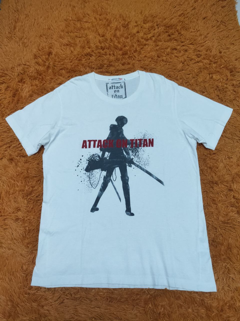 Anime × Japanese Brand × Vintage Vintage Attack On Titan Japanese Anime Tee evangelion akira Size US L / EU 52-54 / 3 - 1 Thumbnail