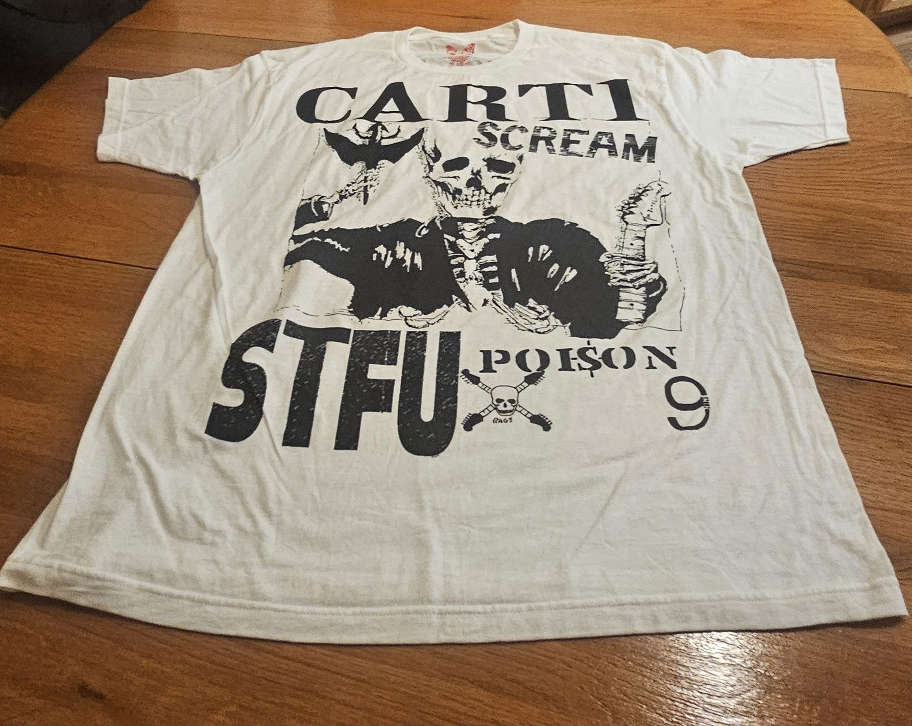 Playboi Carti 100% AUTHENTIC PLAYBOI CARTI SCREAM POISON T-SHIRT Size US XL / EU 56 / 4 - 9 Thumbnail