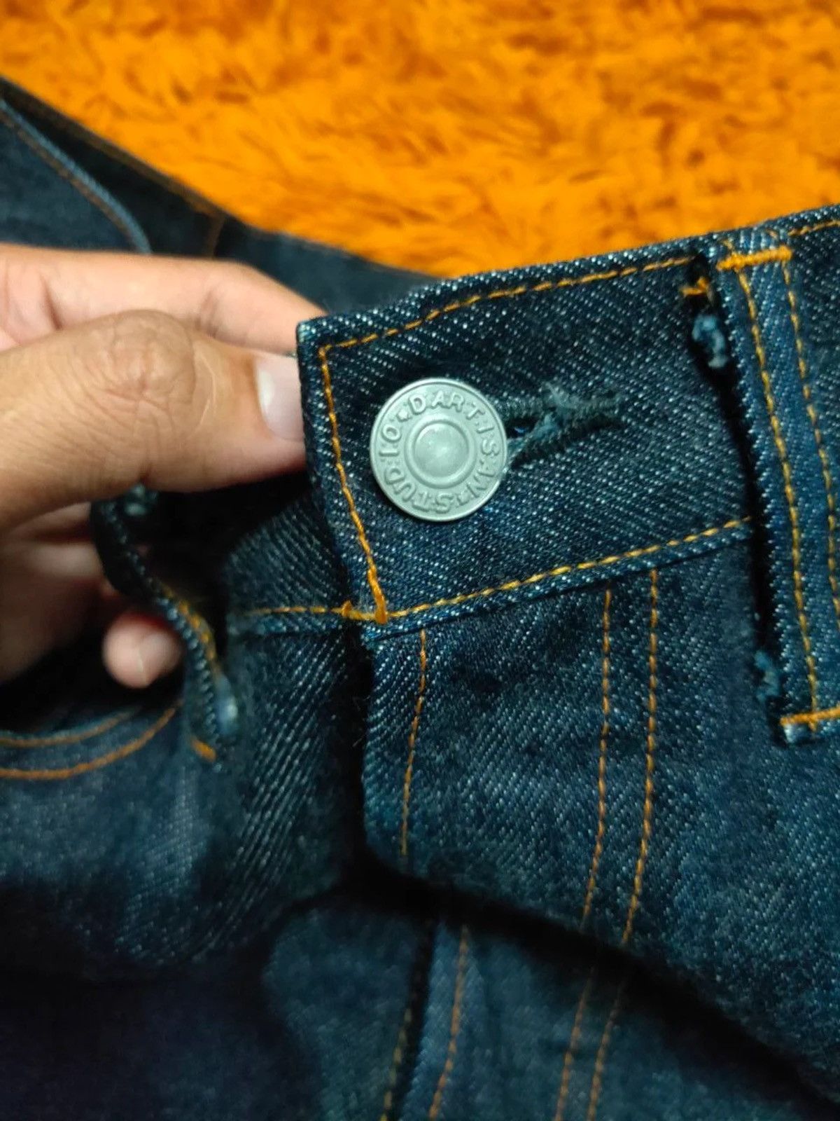 Designer × Japanese Brand × Studio D'Artisan Vintage Studio D'Artisan Selvedge Denim Deadstock Size US 30 / EU 46 - 2 Thumbnail