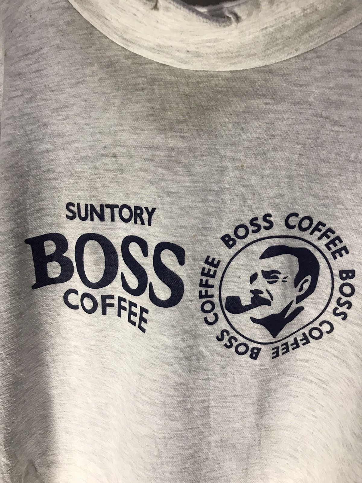 Japanese Brand Suntory coffee boss sweatshirt turtleneck Size US L / EU 52-54 / 3 - 4 Thumbnail
