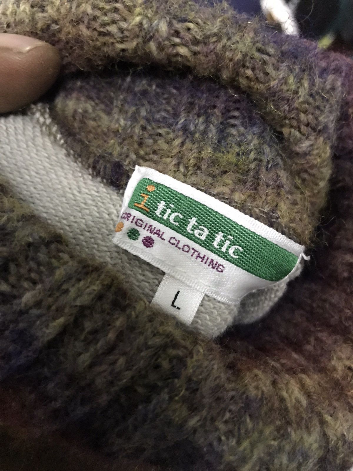 Japanese Brand Japanese brand turtleneck sweatshirt wool ringer Size US M / EU 48-50 / 2 - 3 Thumbnail