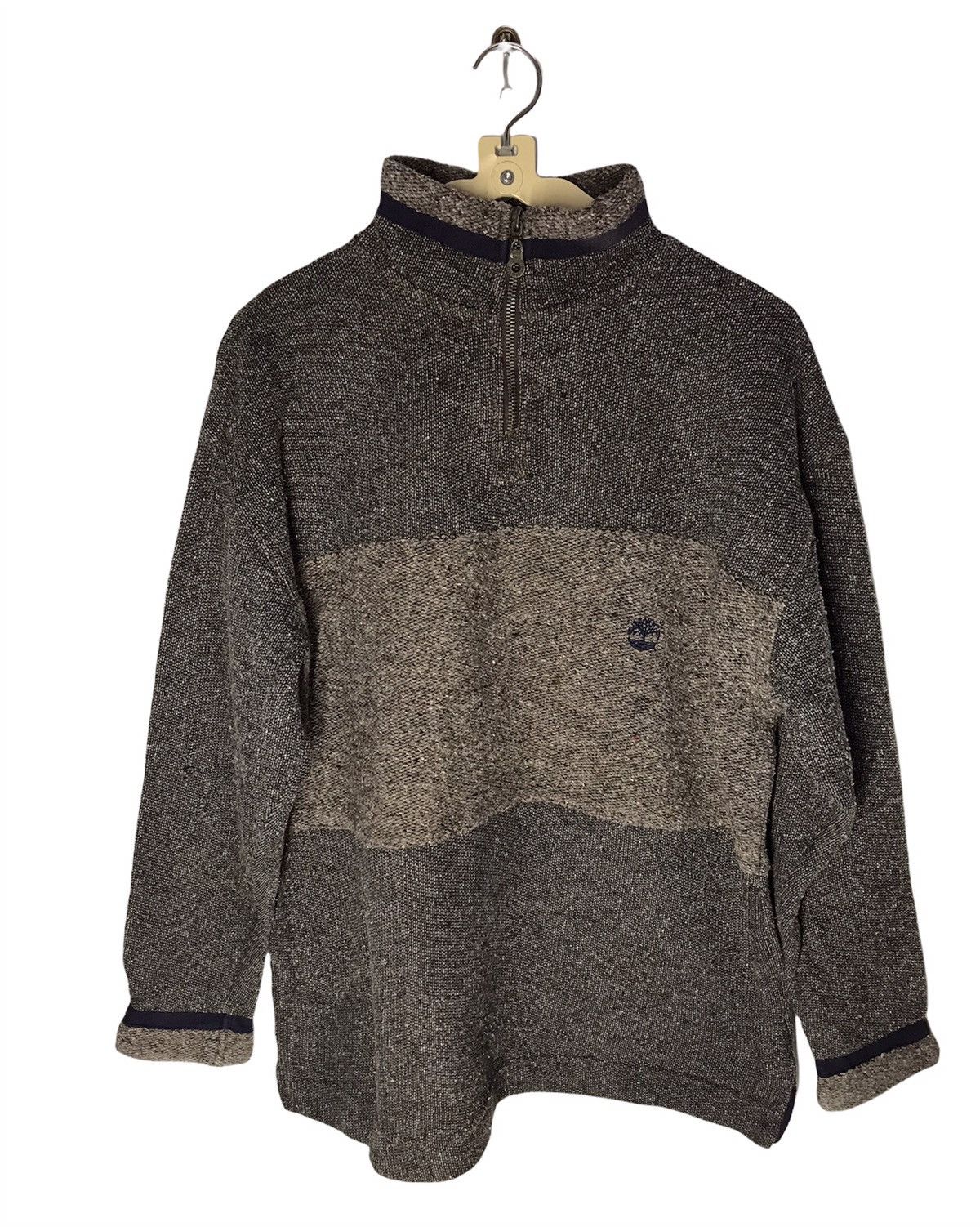 Timberland Timberland wool half zipper sweatshirt Size US M / EU 48-50 / 2 - 1 Thumbnail