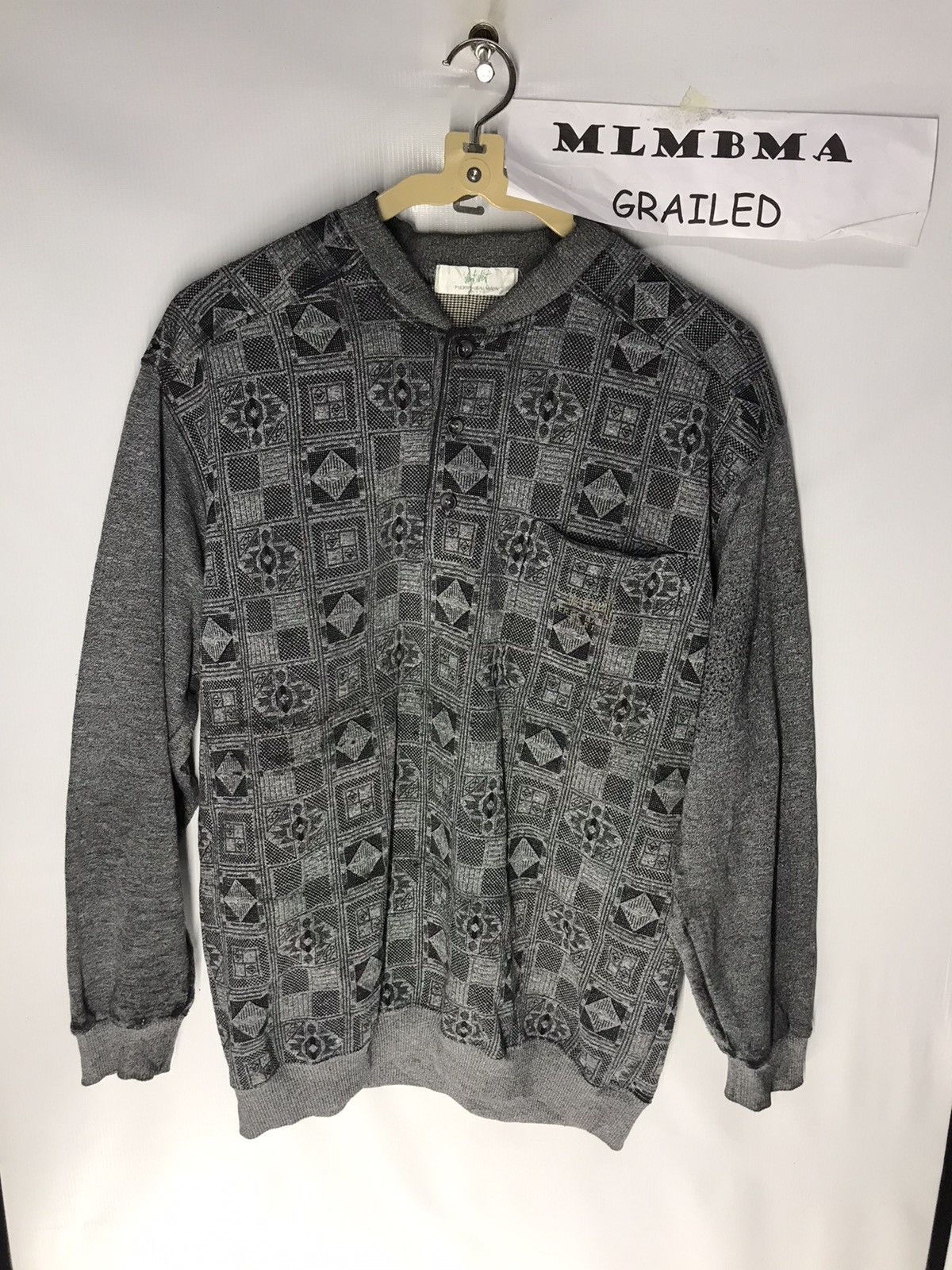 Designer × Pierre Balmain Ventvent Pierre balmain paris single pocket sweatshirt Size US M / EU 48-50 / 2 - 8 Thumbnail