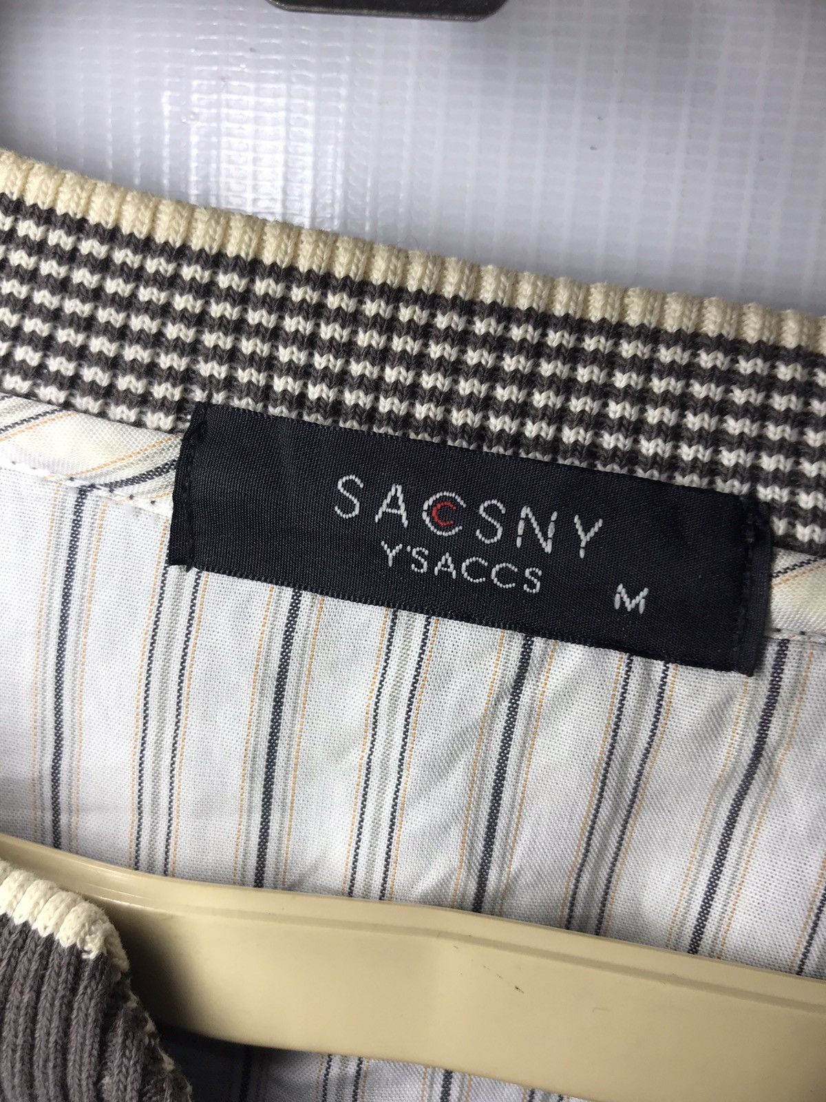 Japanese Brand × Yohji Yamamoto Sacsny y’saccs single pocket sun faded sweatshirt Size US M / EU 48-50 / 2 - 4 Thumbnail