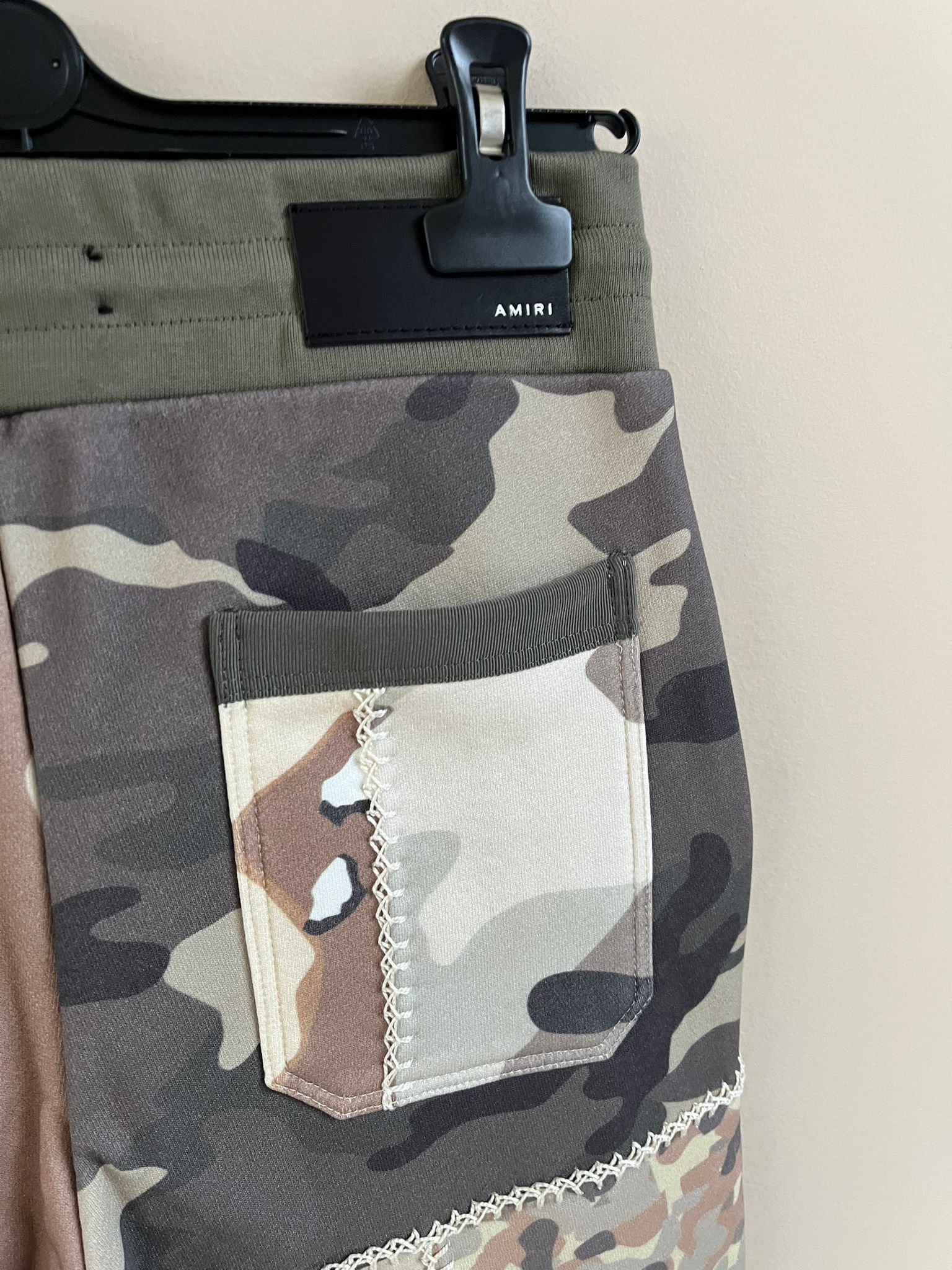 Amiri Patchwork Camo Sweatpant in Camo Size US 32 / EU 48 - 13 Thumbnail