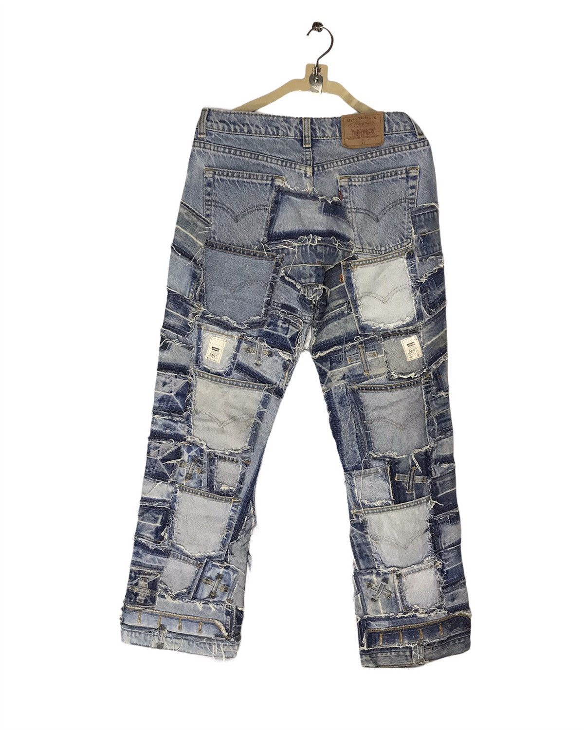 Levi's Vintage Clothing 🔥BEST OFFER 🔥Levi’s distressed denim patchwork size 32 Size US 32 / EU 48 - 2 Thumbnail