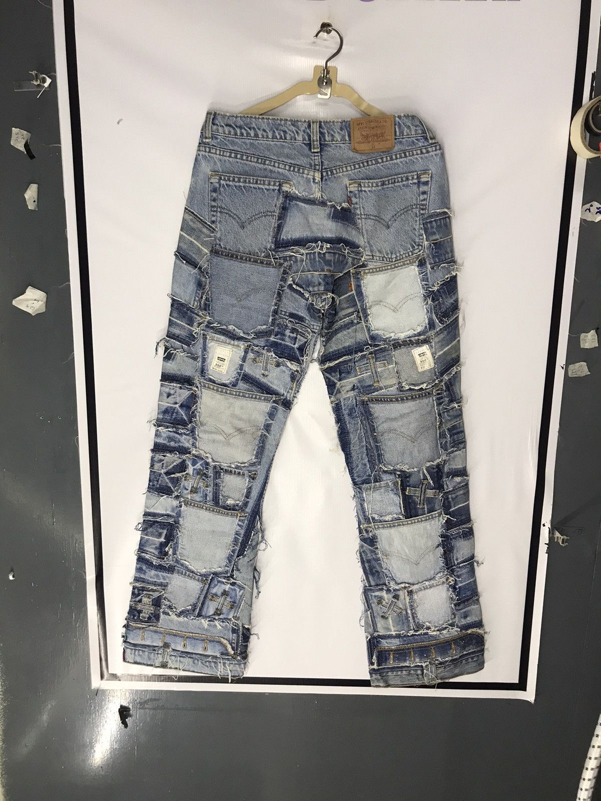 Levi's Vintage Clothing 🔥BEST OFFER 🔥Levi’s distressed denim patchwork size 32 Size US 32 / EU 48 - 8 Thumbnail