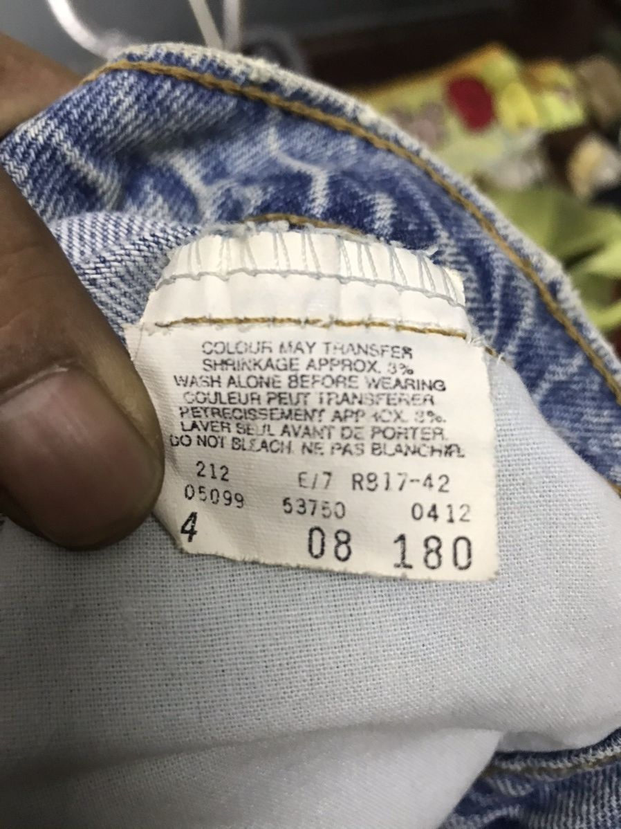 Levi's Vintage Clothing 🔥BEST OFFER 🔥Levi’s distressed denim patchwork size 32 Size US 32 / EU 48 - 6 Thumbnail