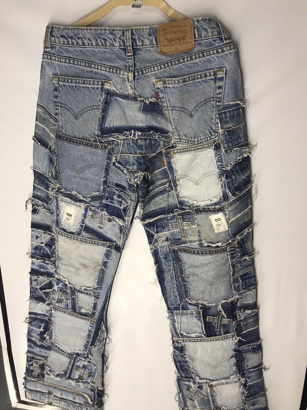 Levi's Vintage Clothing 🔥BEST OFFER 🔥Levi’s distressed denim patchwork size 32 Size US 32 / EU 48 - 7 Thumbnail