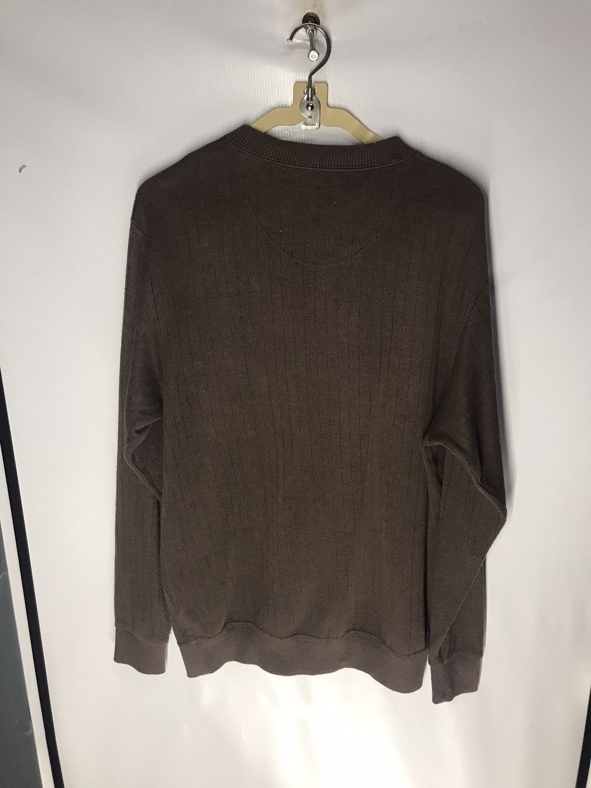 Japanese Brand × Yohji Yamamoto Sacsny y’saccs sweatshirt half button Size US L / EU 52-54 / 3 - 7 Thumbnail