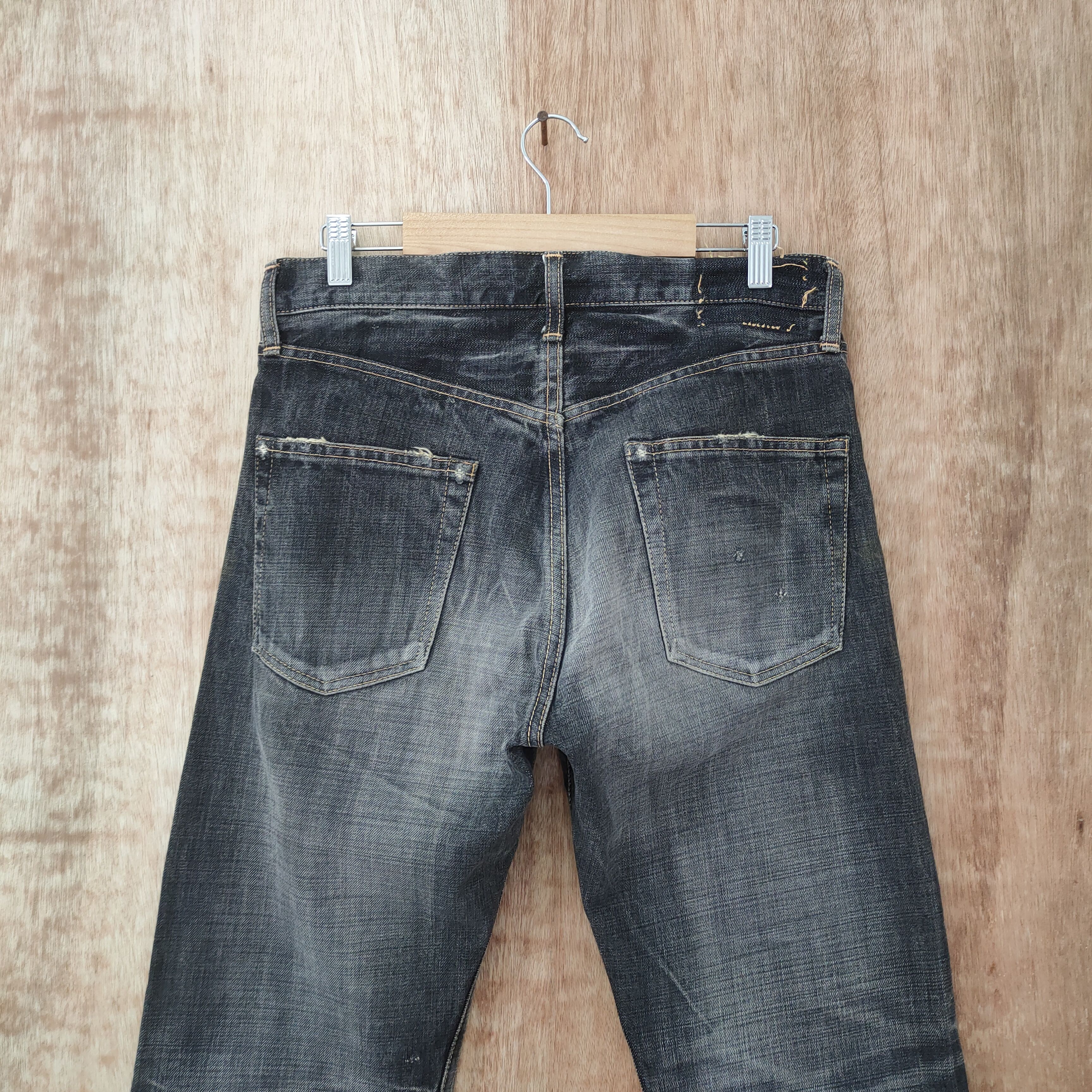 Spellbound VINTAGE SPELLBOUND FADED BLACK JEANS DENIM PANTS Size US 30 / EU 46 - 6 Thumbnail