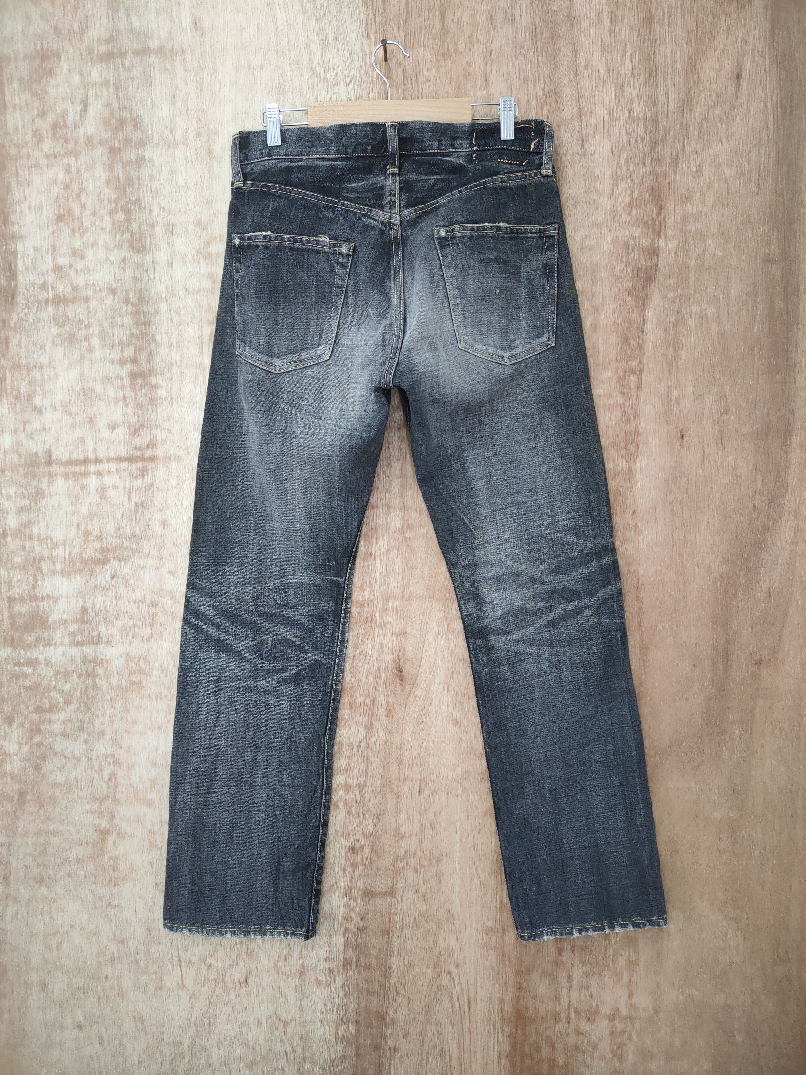 Spellbound VINTAGE SPELLBOUND FADED BLACK JEANS DENIM PANTS Size US 30 / EU 46 - 5 Thumbnail