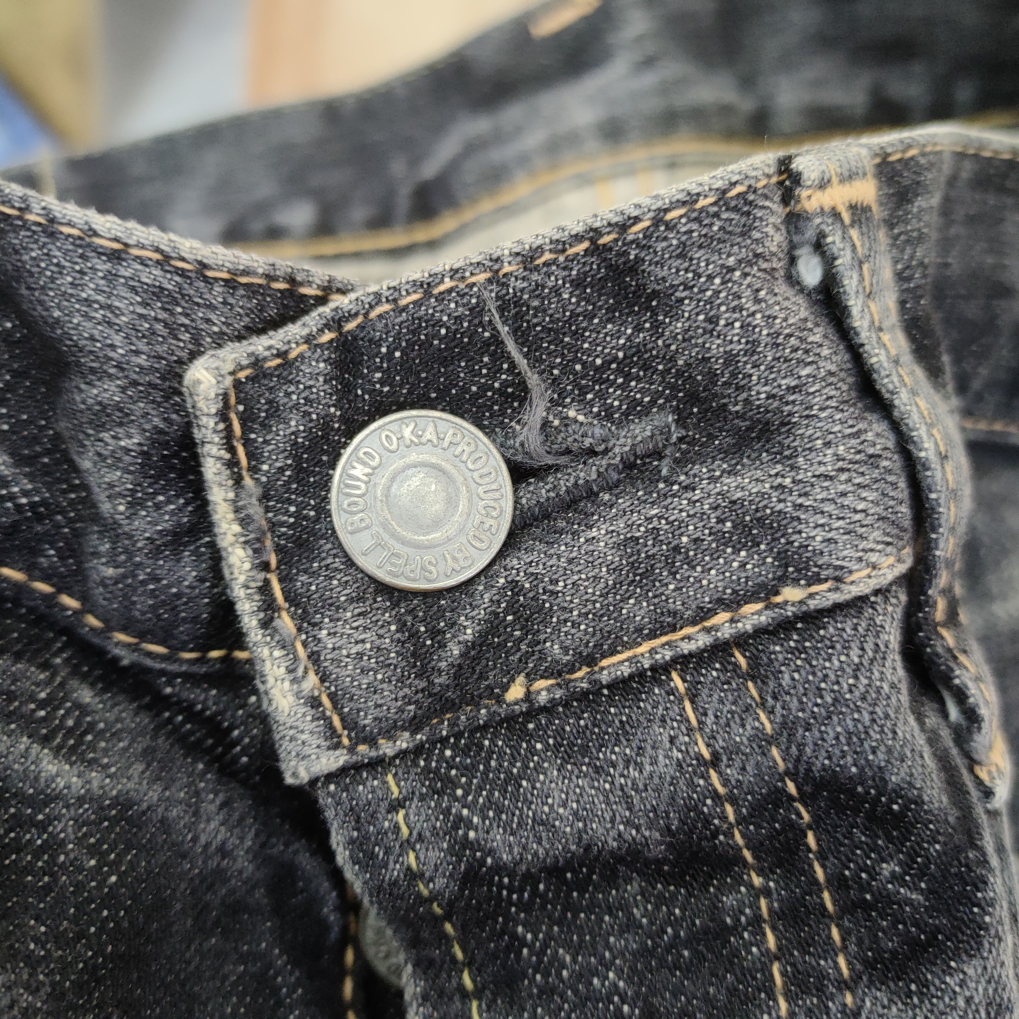 Spellbound VINTAGE SPELLBOUND FADED BLACK JEANS DENIM PANTS Size US 30 / EU 46 - 8 Thumbnail