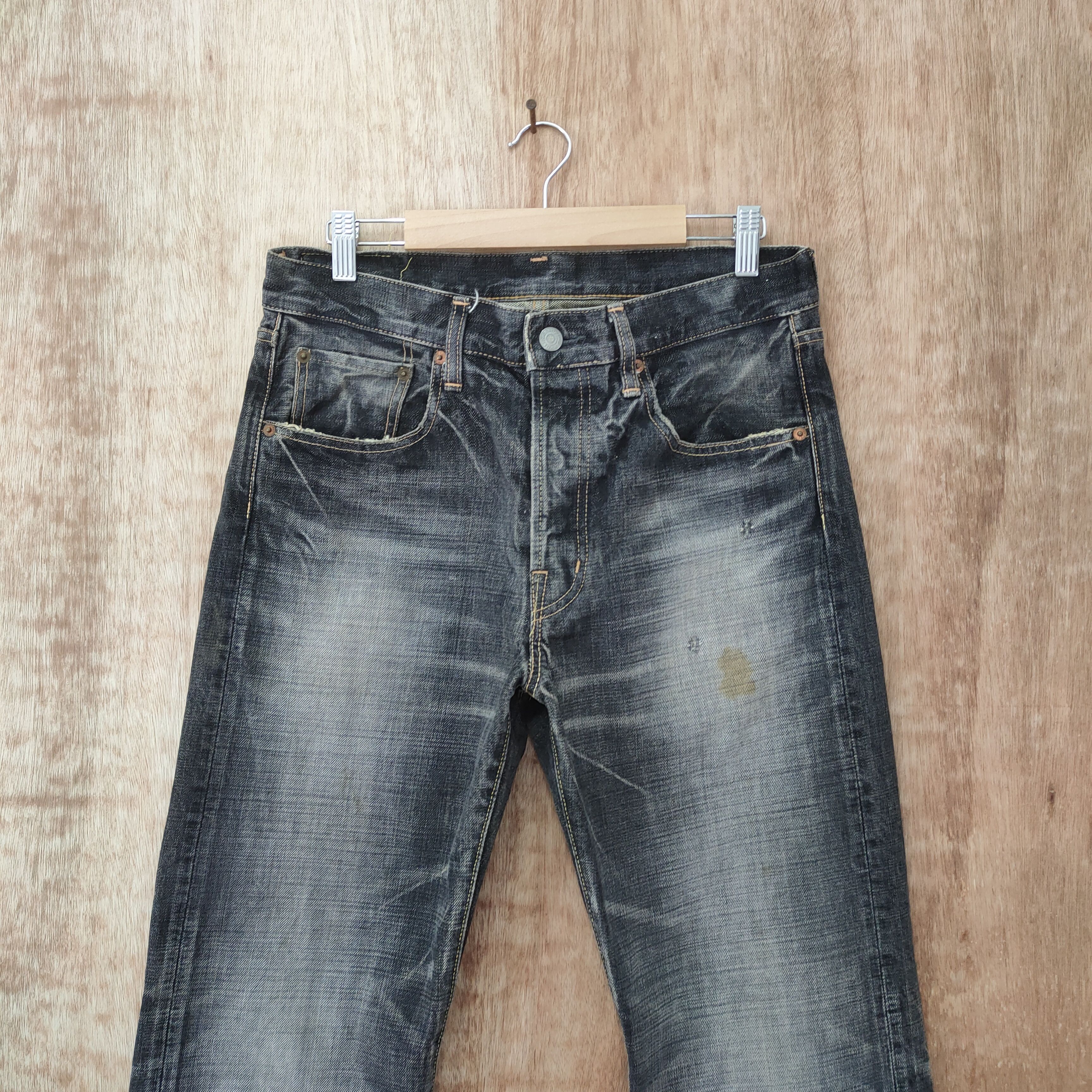 Spellbound VINTAGE SPELLBOUND FADED BLACK JEANS DENIM PANTS Size US 30 / EU 46 - 2 Thumbnail