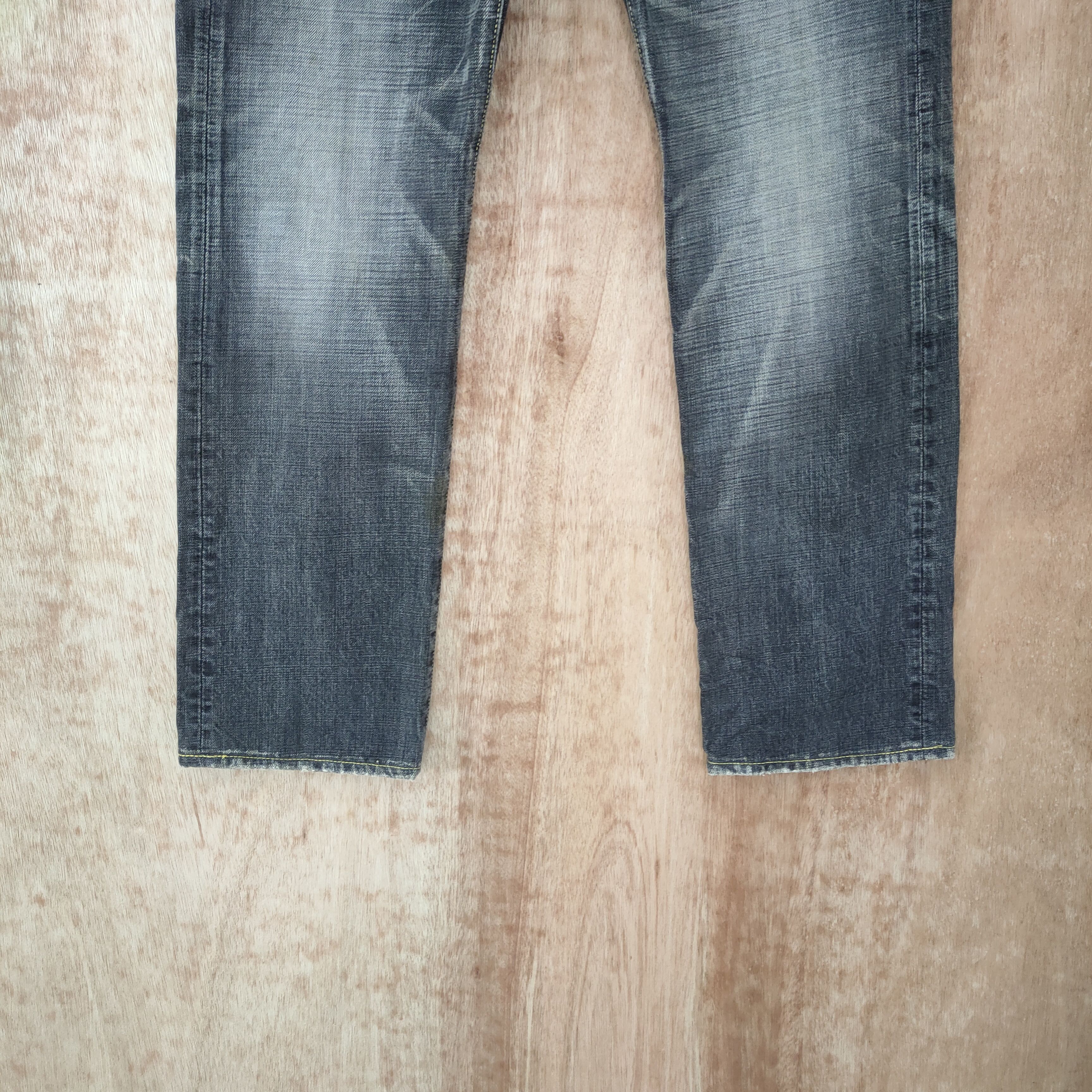 Spellbound VINTAGE SPELLBOUND FADED BLACK JEANS DENIM PANTS Size US 30 / EU 46 - 3 Thumbnail