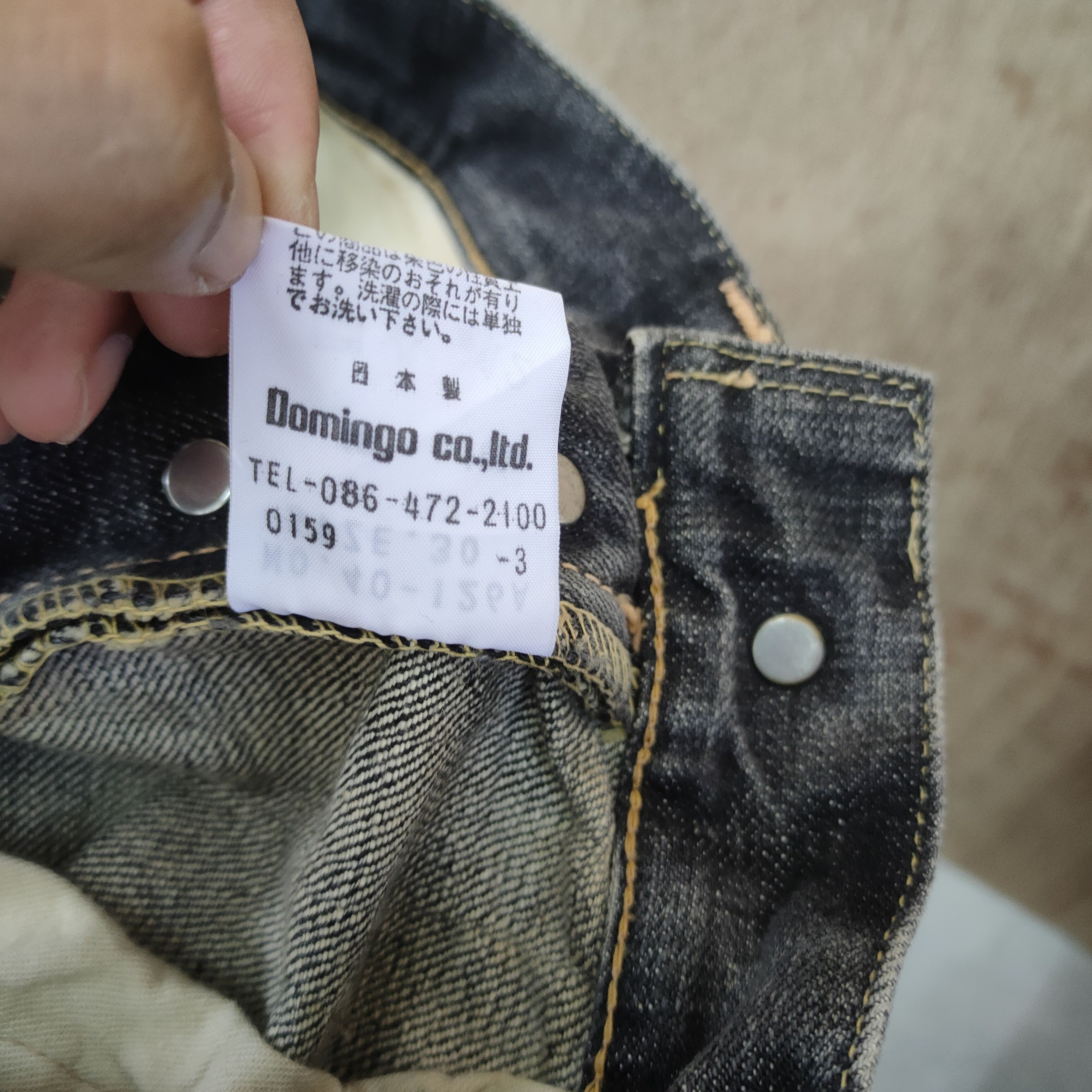 Spellbound VINTAGE SPELLBOUND FADED BLACK JEANS DENIM PANTS Size US 30 / EU 46 - 10 Thumbnail