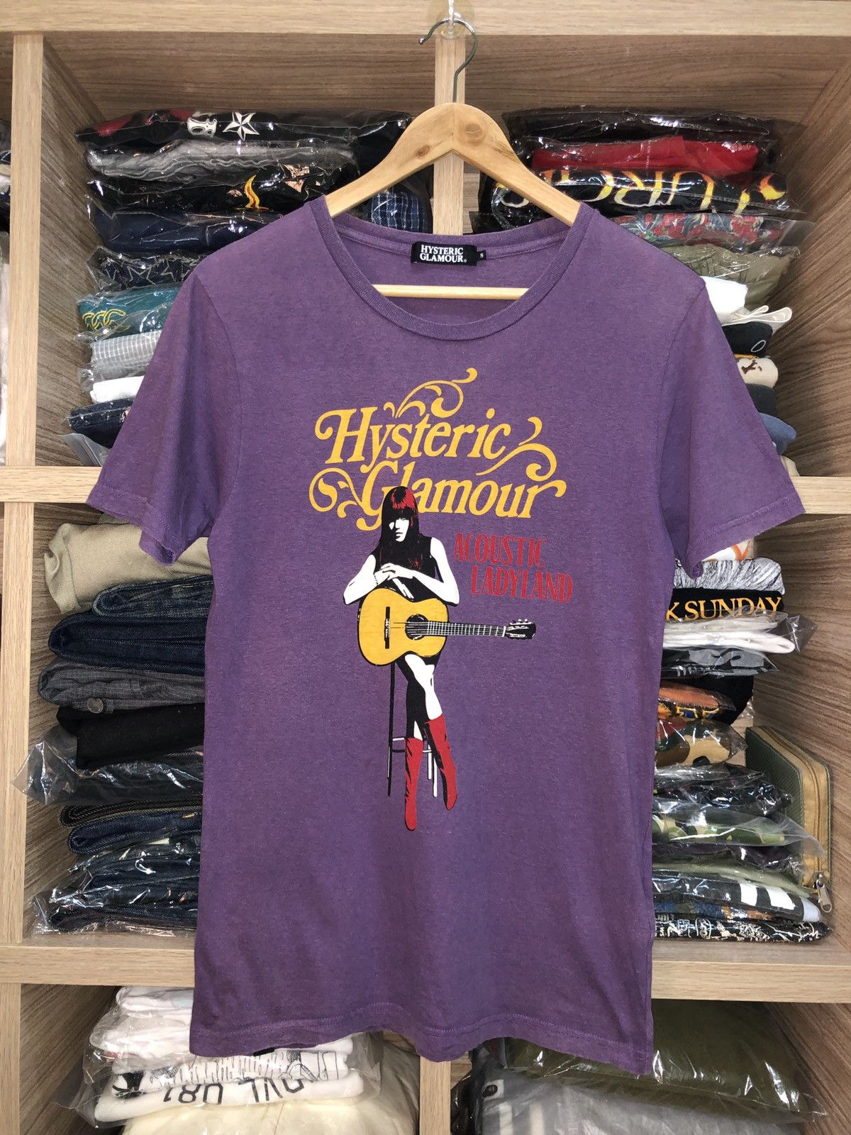 Hysteric Glamour Hysteric Glamour Acoustic Ladyland tshirts Size US S / EU 44-46 / 1 - 1 Thumbnail
