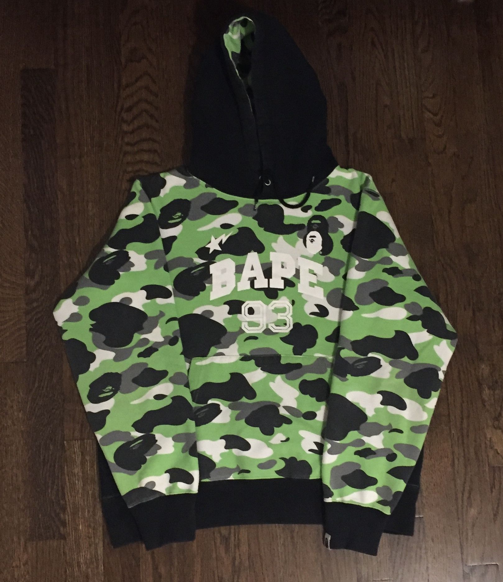 Bape Bape camo hoodie sweatshirt Size US L / EU 52-54 / 3 - 1 Thumbnail