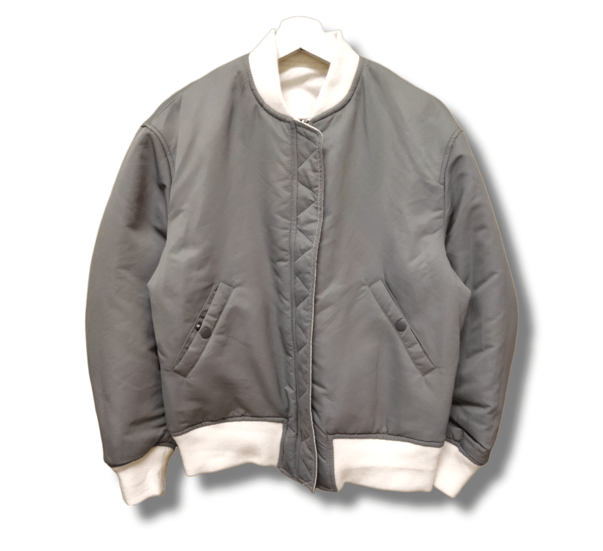 Lemaire × Uniqlo Uniqlo U Reversible Bomber Jacket Size US L / EU 52-54 / 3 - 3 Thumbnail