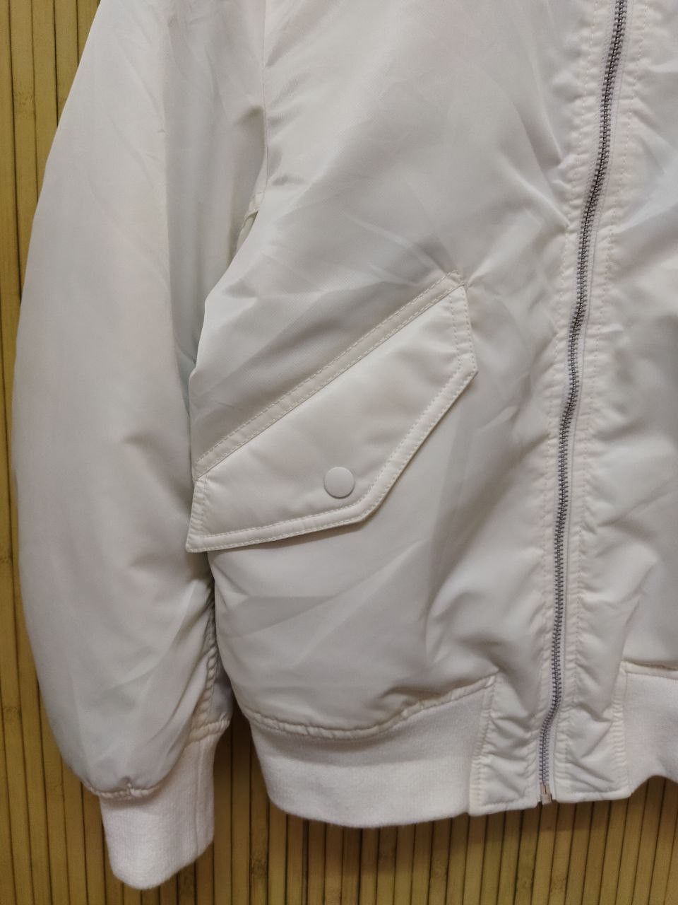 Lemaire × Uniqlo Uniqlo U Reversible Bomber Jacket Size US L / EU 52-54 / 3 - 5 Thumbnail