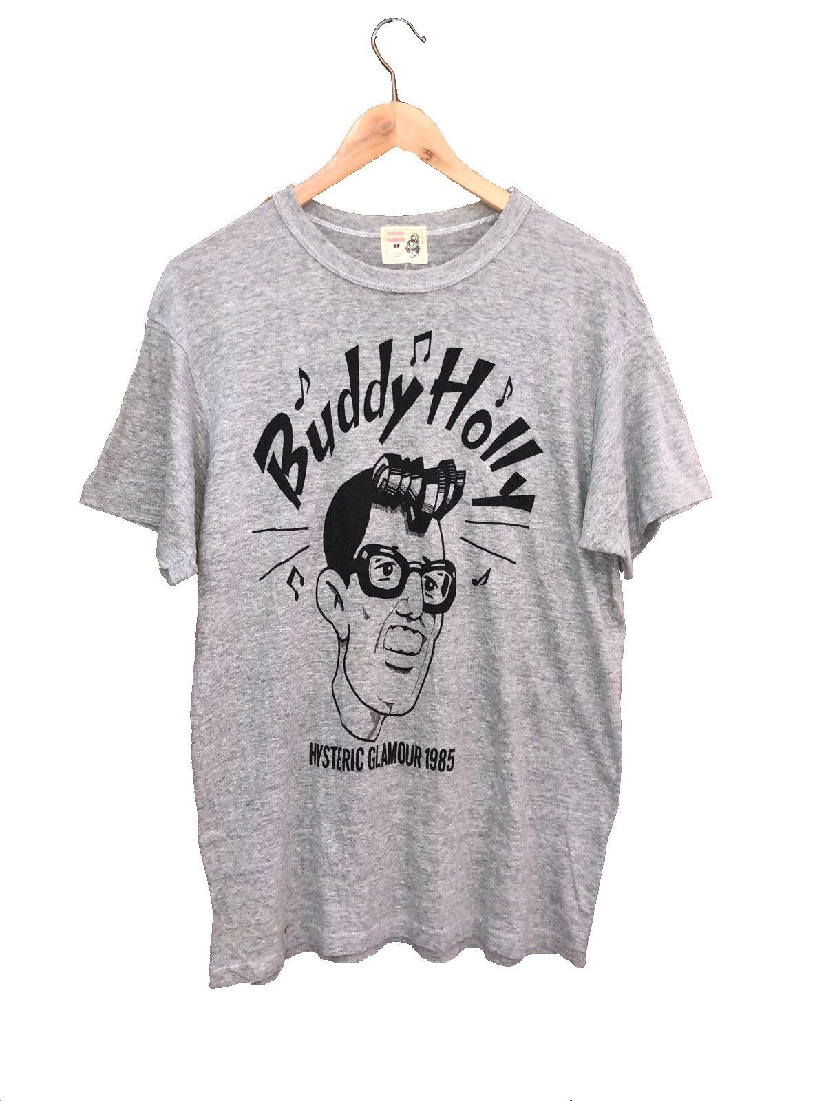 Band Tees × Hysteric Glamour × Vintage 🔥LAST DROP Vintage 80s Hysteric Glamour X Buddy Holly Shirts Size US M / EU 48-50 / 2 - 1 Thumbnail