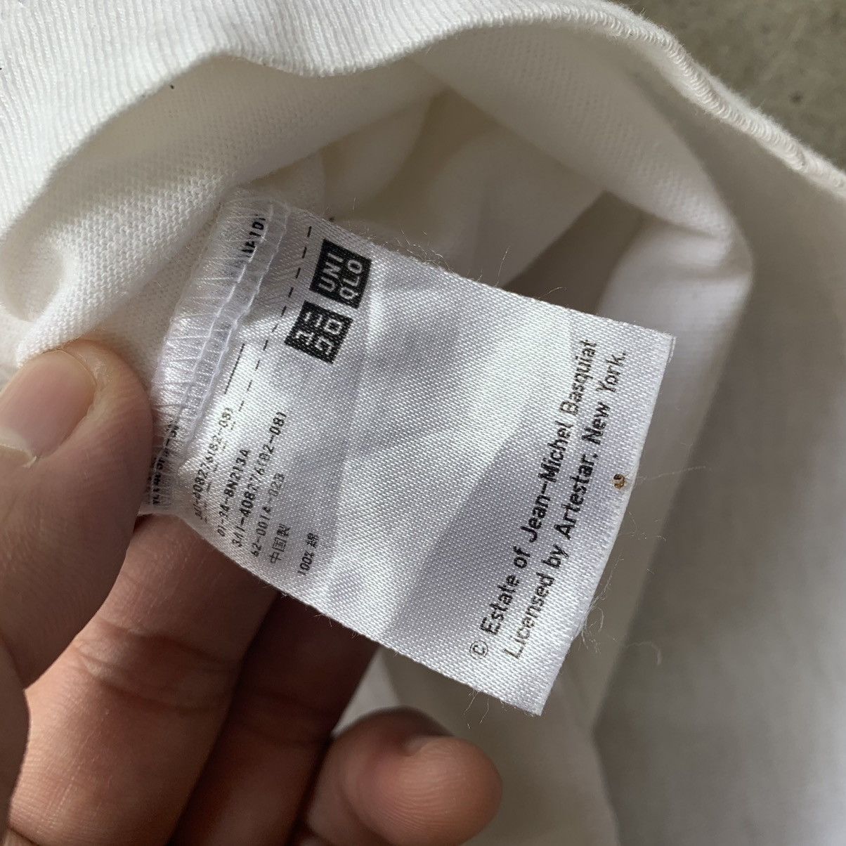 Japanese Brand × Jean-Michel Basquiat × Uniqlo Uniqlo Jean Michel Basquiat tee Size US L / EU 52-54 / 3 - 7 Thumbnail