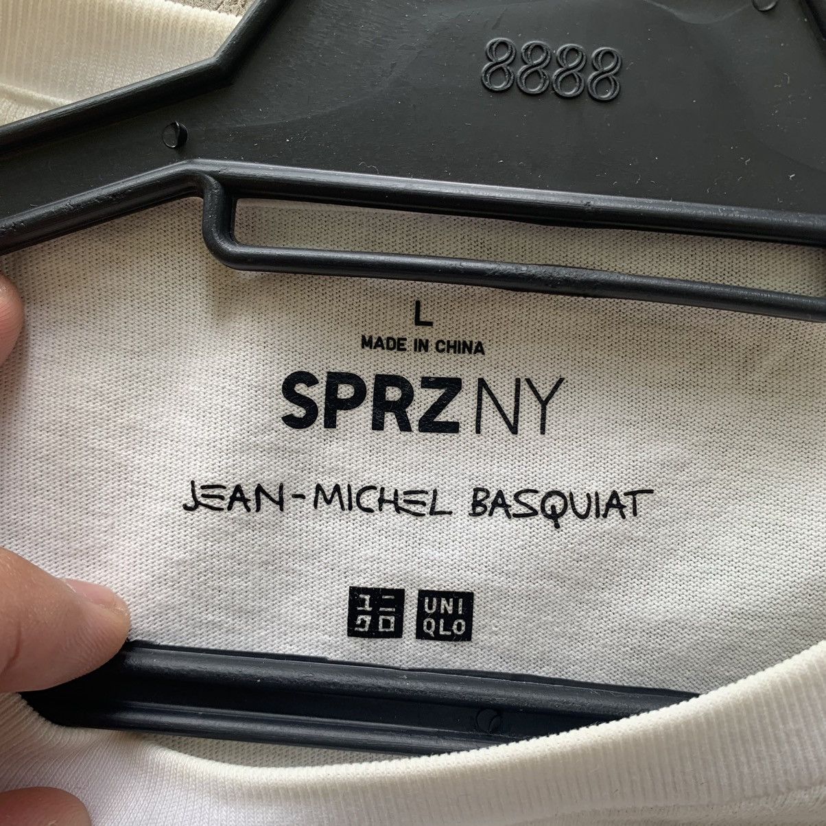 Japanese Brand × Jean-Michel Basquiat × Uniqlo Uniqlo Jean Michel Basquiat tee Size US L / EU 52-54 / 3 - 6 Thumbnail