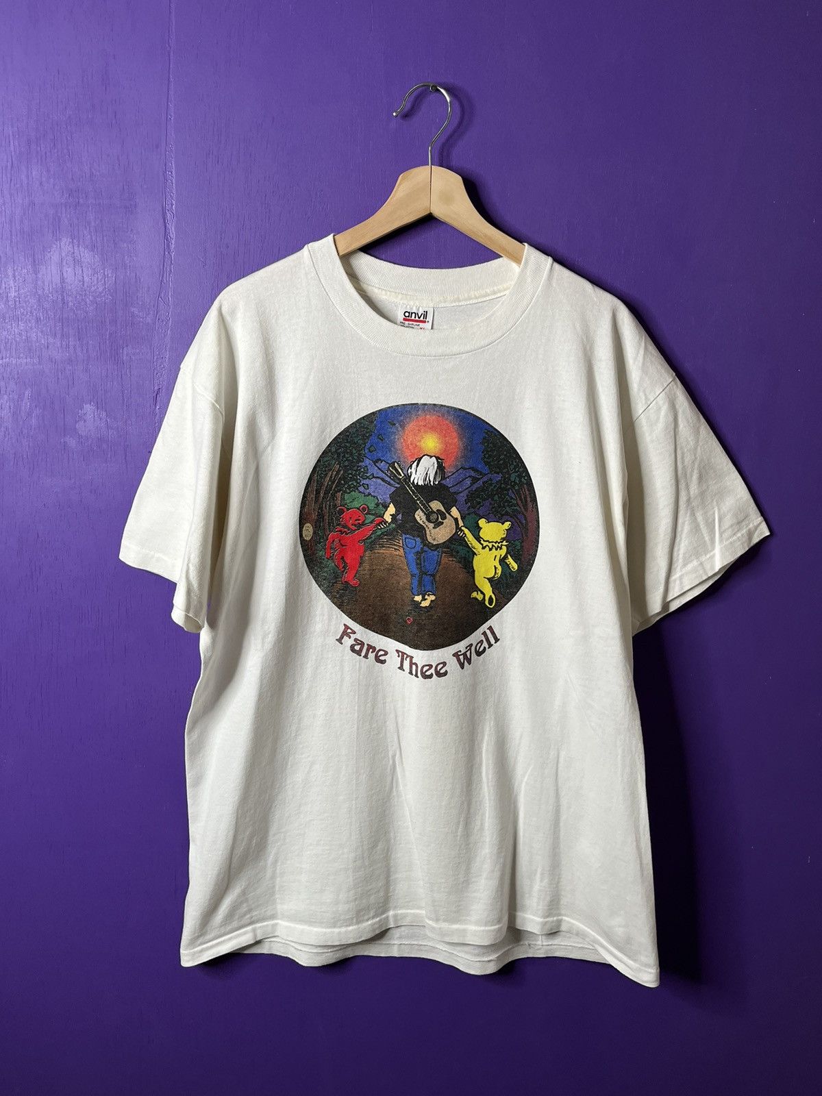 Vintage 90s Jerry Garcia Air Garcia Grateful Dead Chicago