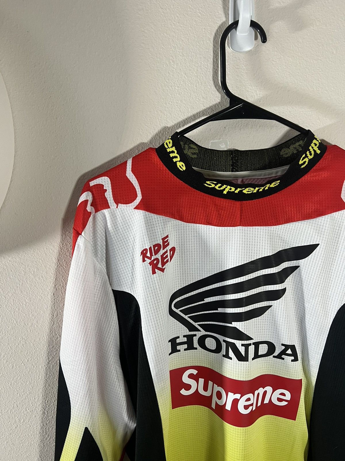 Fox Racing × Honda × Supreme Supreme Fox Moto Long Sleeve T-Shirt Size US XL / EU 56 / 4 - 2 Thumbnail