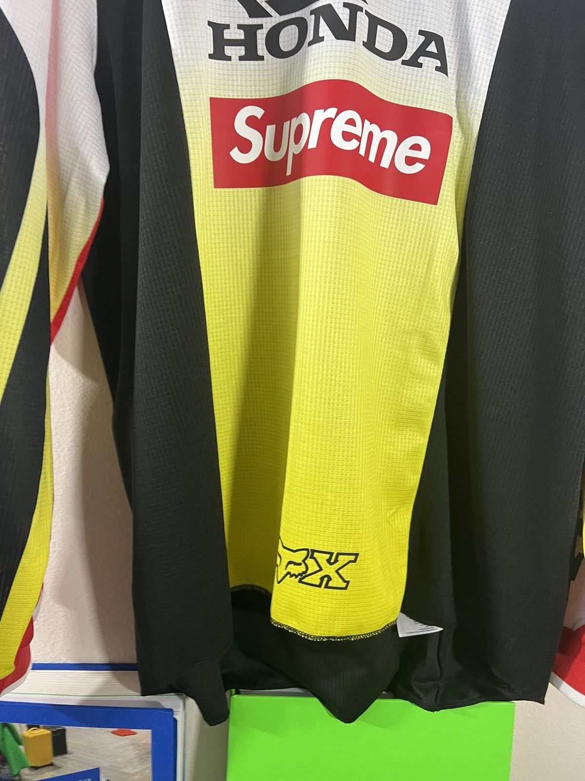 Fox Racing × Honda × Supreme Supreme Fox Moto Long Sleeve T-Shirt Size US XL / EU 56 / 4 - 5 Thumbnail