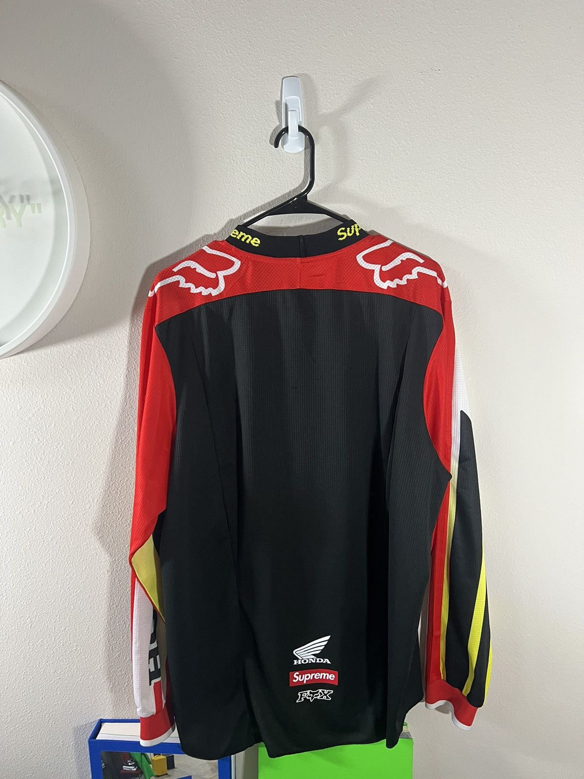 Fox Racing × Honda × Supreme Supreme Fox Moto Long Sleeve T-Shirt Size US XL / EU 56 / 4 - 6 Thumbnail