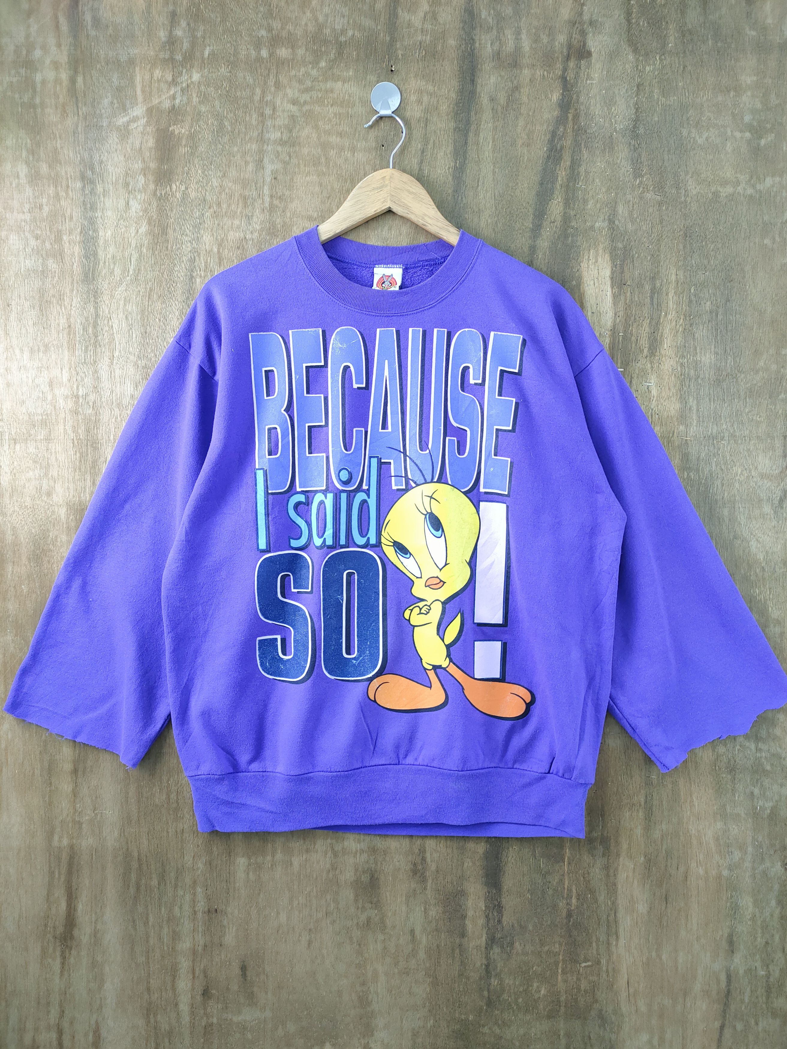 Cartoon Network × Vintage VINTAGE TWETY LOONEY TUNES SWEATSHIRT Size US XL / EU 56 / 4 - 1 Thumbnail