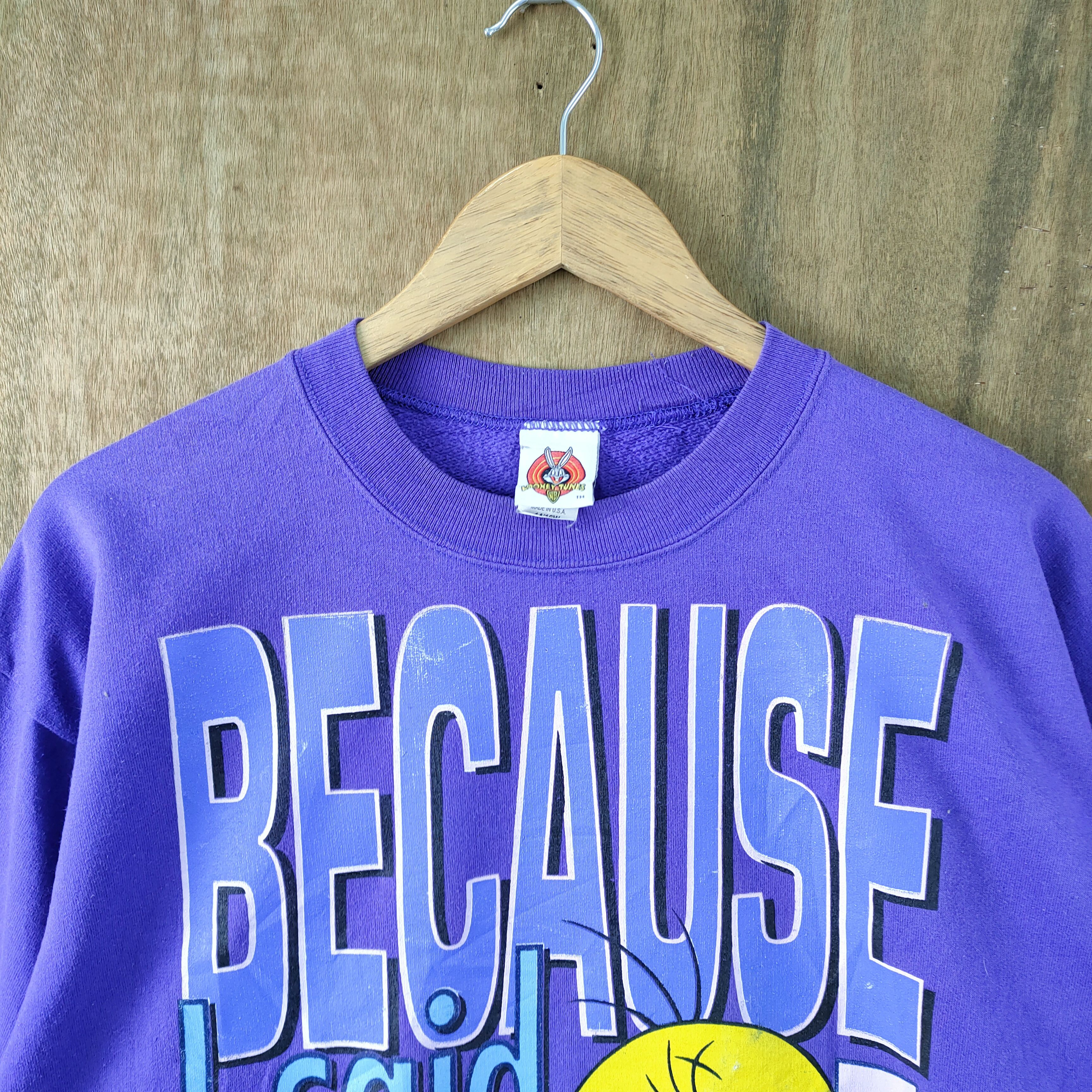 Cartoon Network × Vintage VINTAGE TWETY LOONEY TUNES SWEATSHIRT Size US XL / EU 56 / 4 - 3 Thumbnail