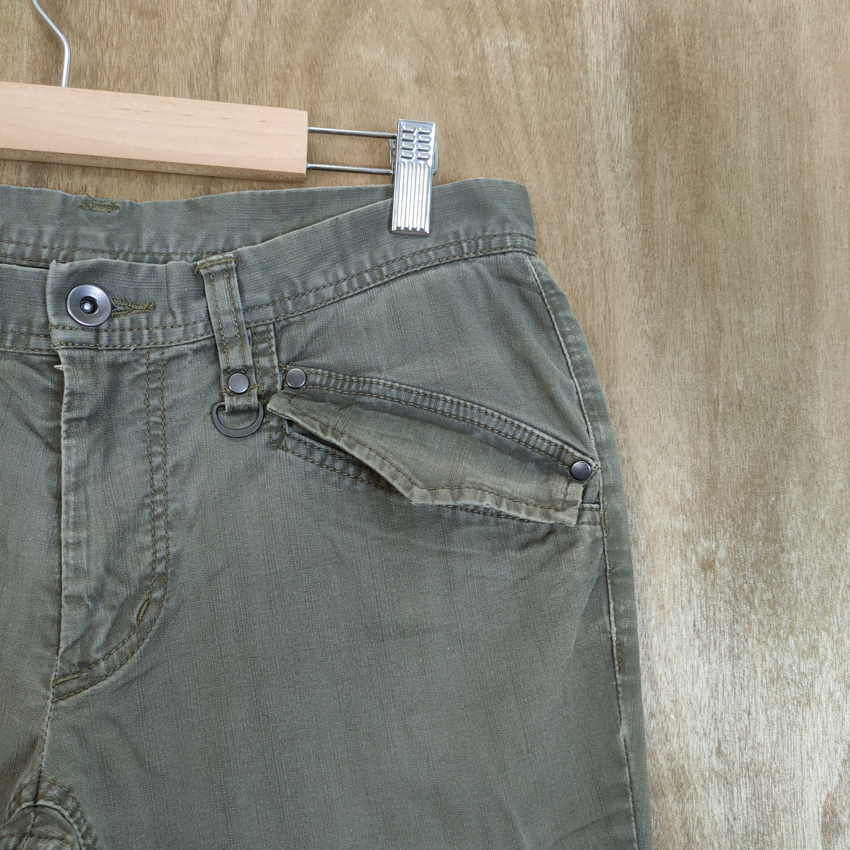 Japanese Brand VINTAGE JAPANESE ANKLE ZIPPER LEG FADED PANTS Size US 31 - 8 Thumbnail
