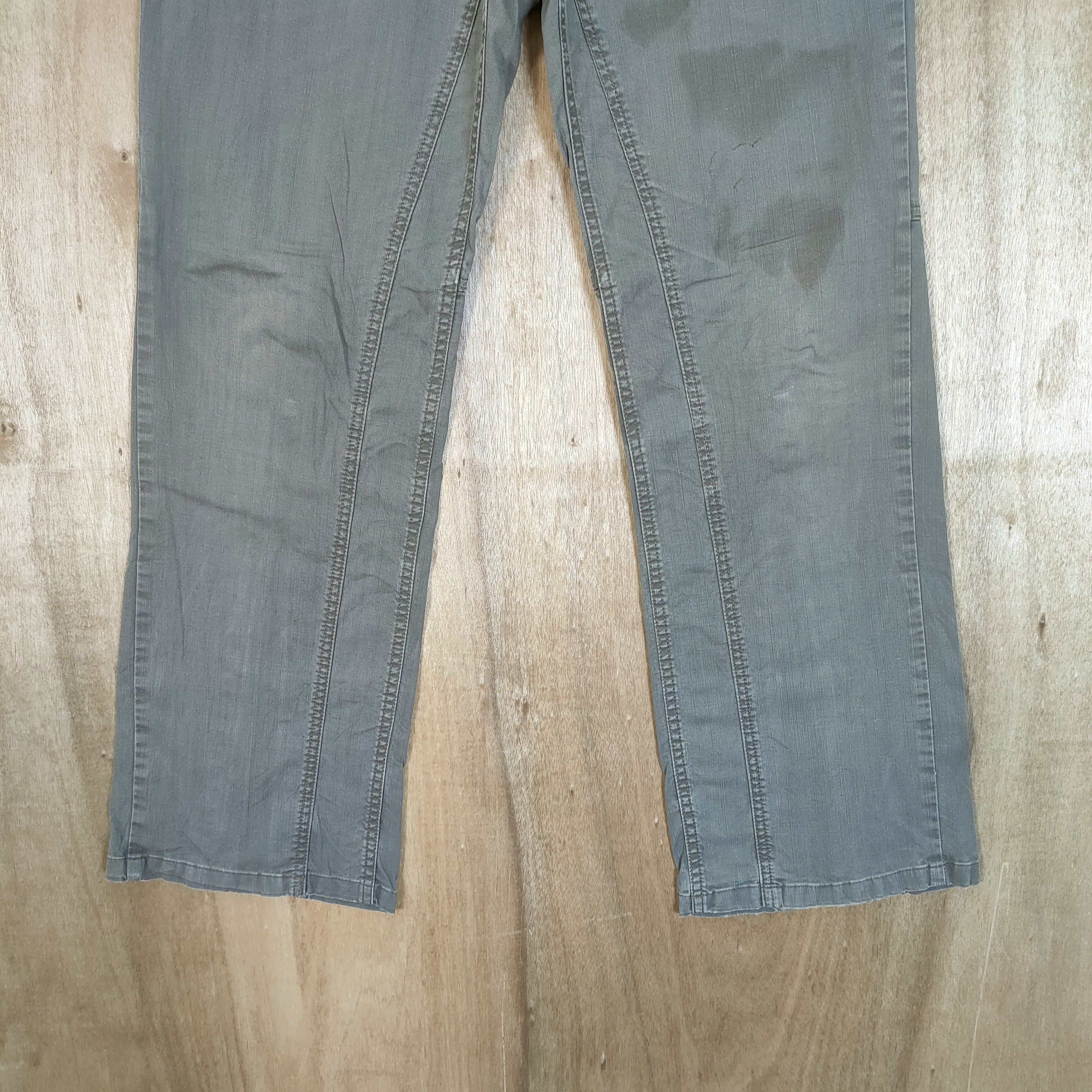 Japanese Brand VINTAGE JAPANESE ANKLE ZIPPER LEG FADED PANTS Size US 31 - 6 Thumbnail