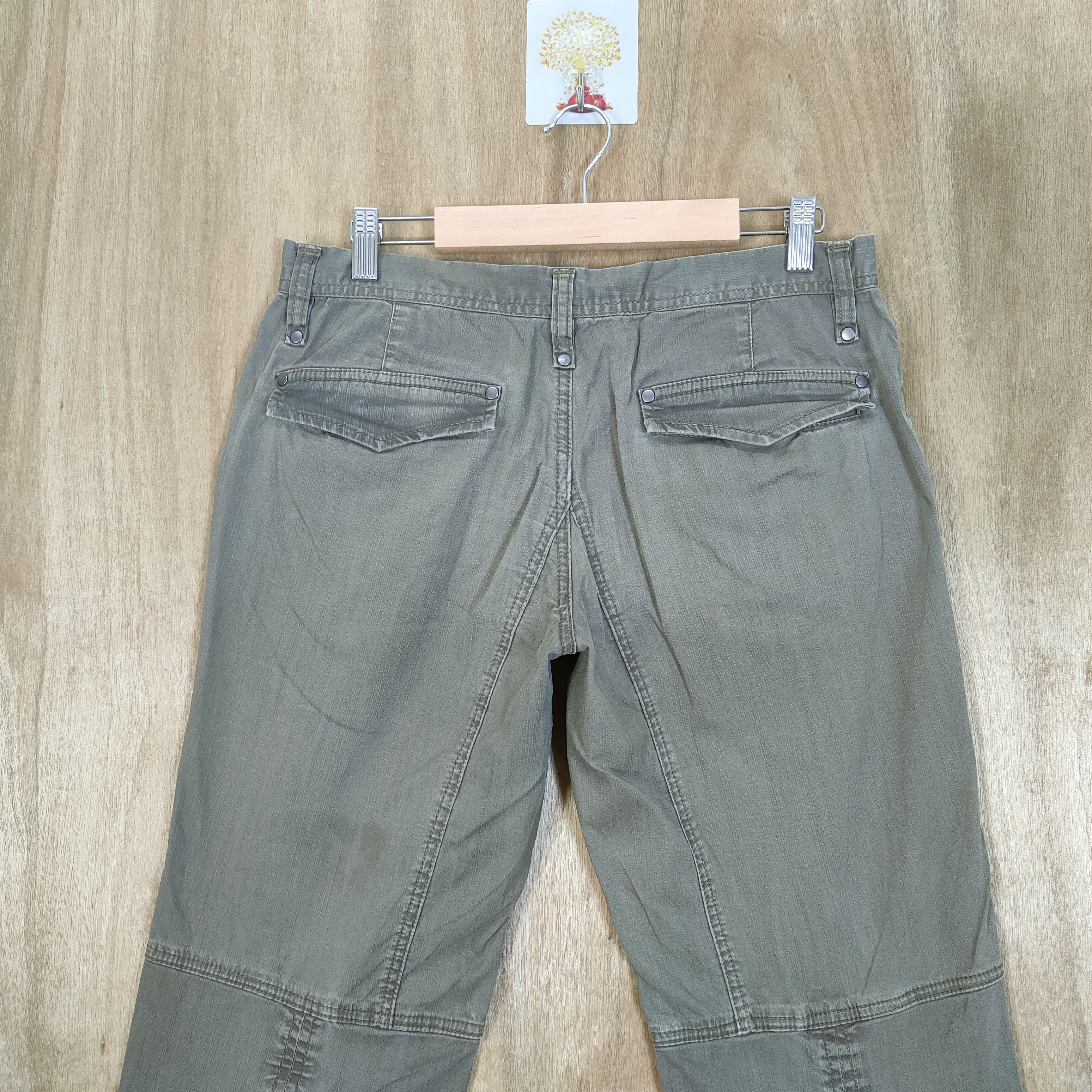 Japanese Brand VINTAGE JAPANESE ANKLE ZIPPER LEG FADED PANTS Size US 31 - 10 Thumbnail