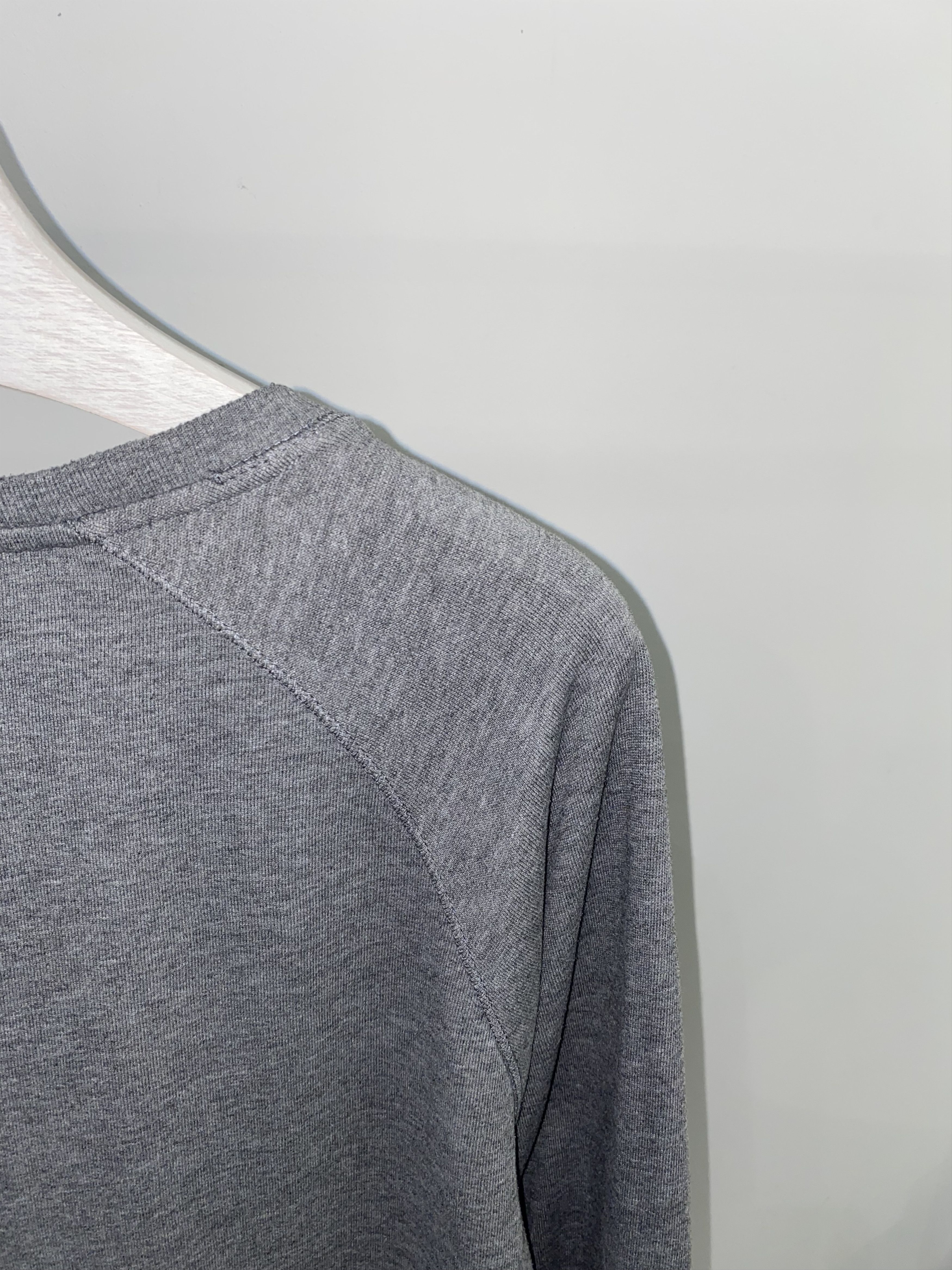 Karl Lagerfeld Karl Lagerfeld Big Logo Gray Crewneck Size US L / EU 52-54 / 3 - 6 Thumbnail