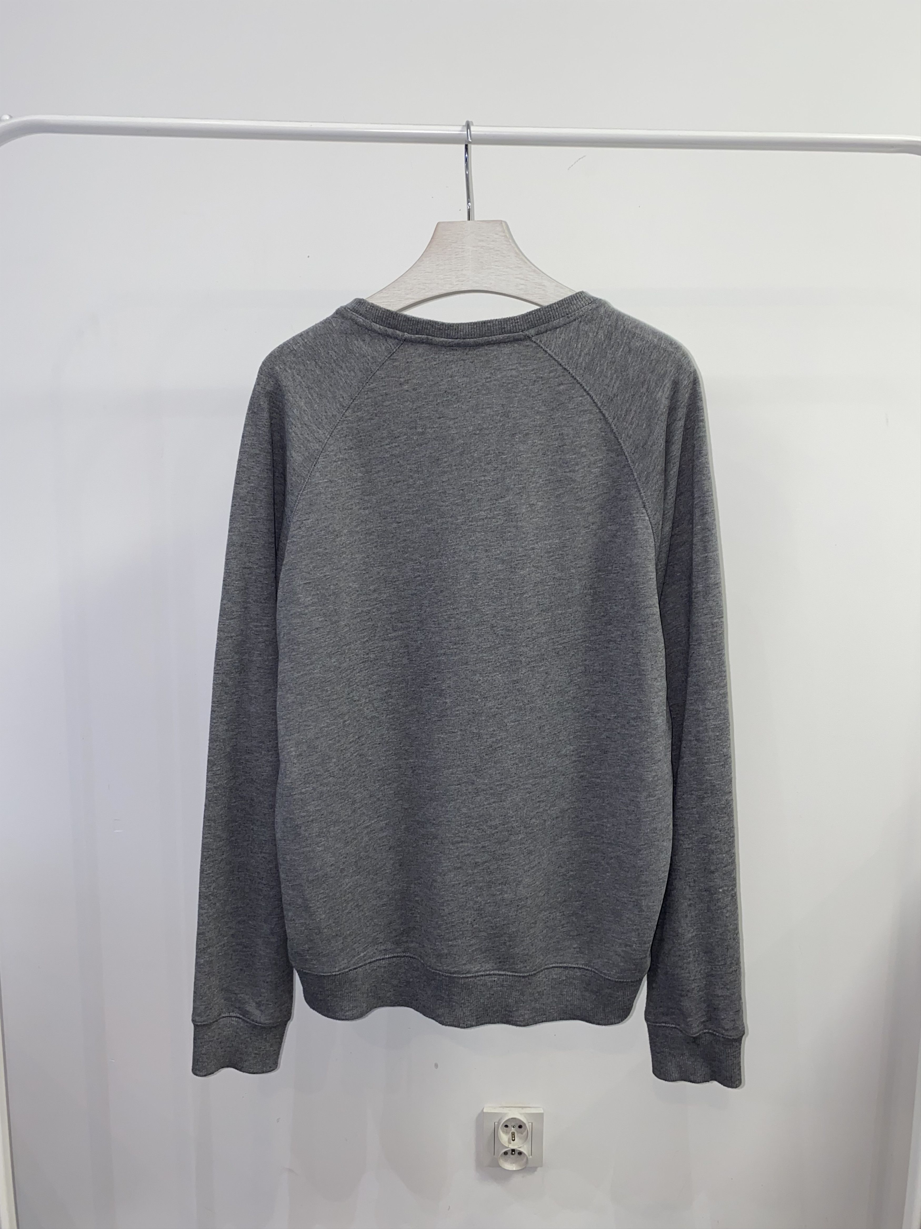 Karl Lagerfeld Karl Lagerfeld Big Logo Gray Crewneck Size US L / EU 52-54 / 3 - 5 Thumbnail