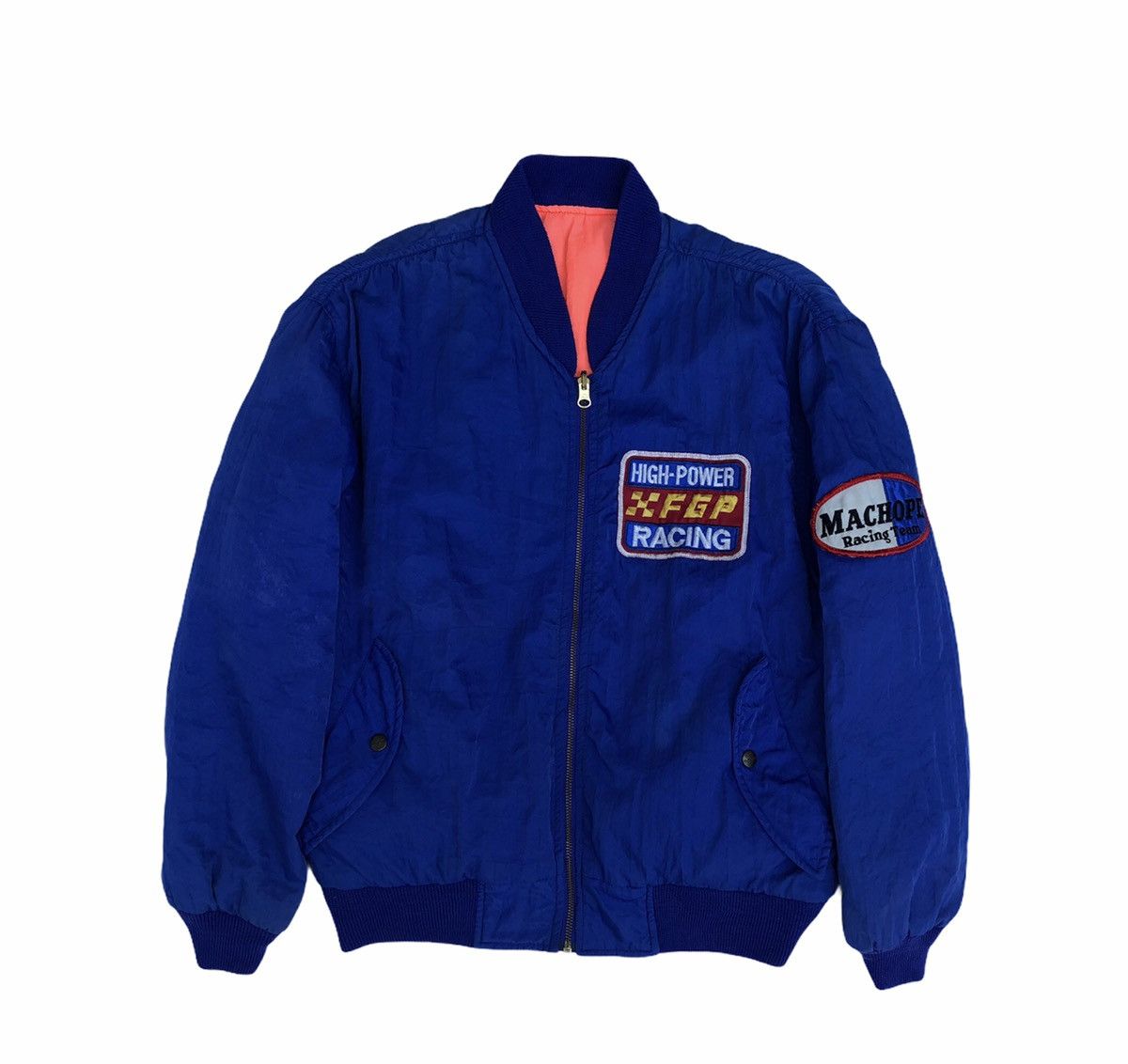 Sports Specialties Vintage Machope Racing Bomber Reversible Jacket Size US M / EU 48-50 / 2 - 6 Thumbnail