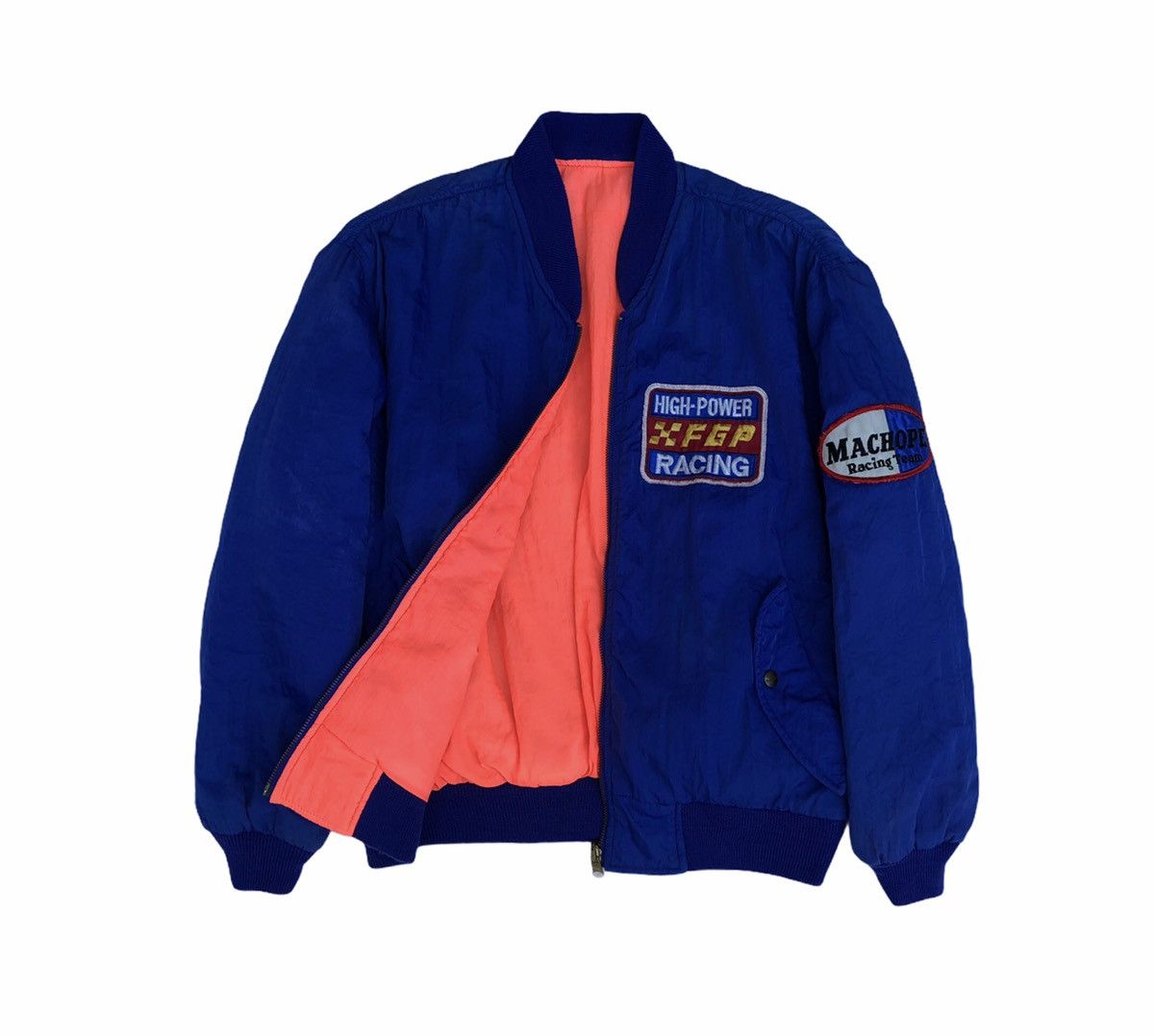 Sports Specialties Vintage Machope Racing Bomber Reversible Jacket Size US M / EU 48-50 / 2 - 10 Thumbnail