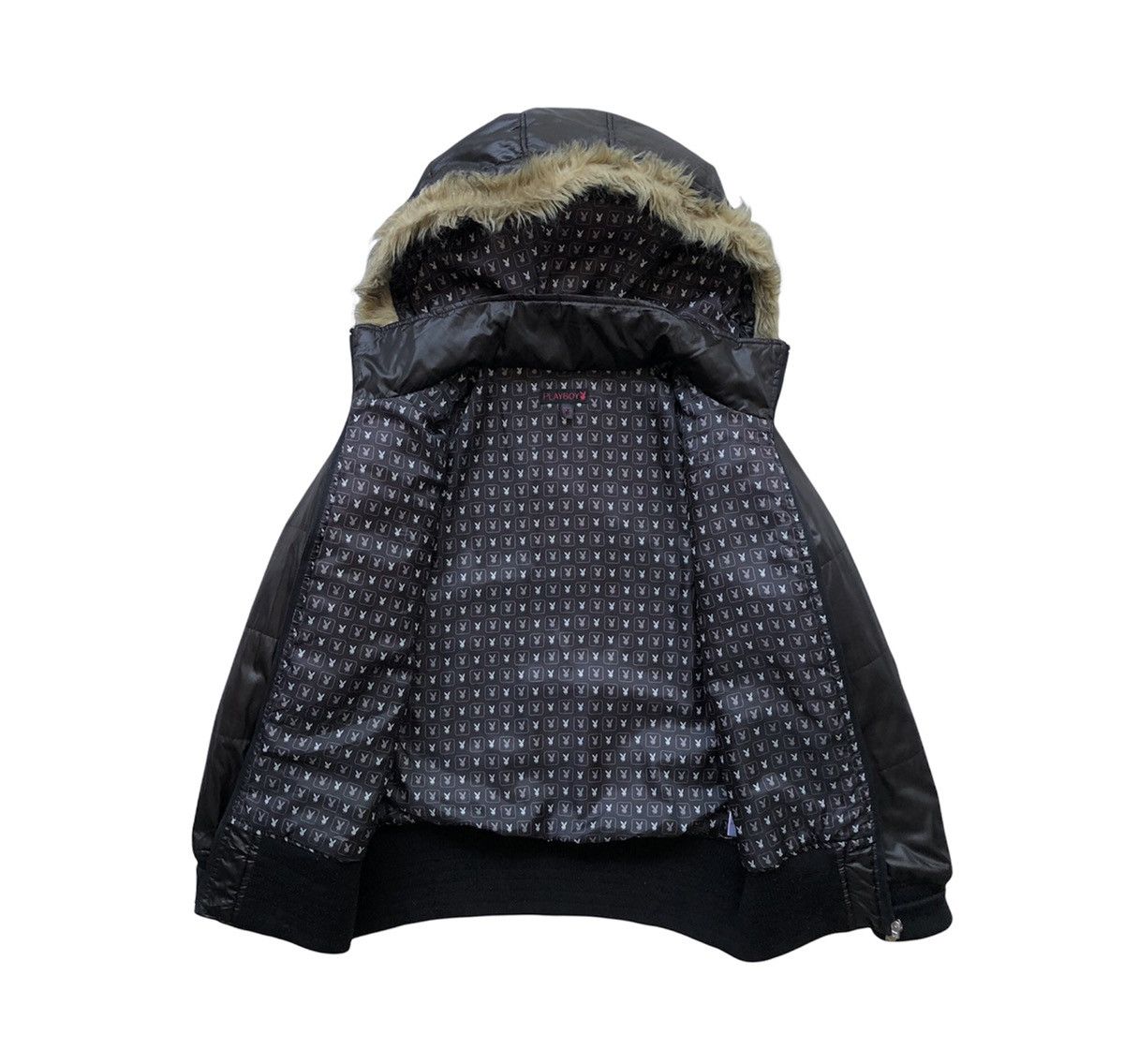Playboy Playboy Puffer Hooded Jacket For Women Size ONE SIZE - 4 Thumbnail